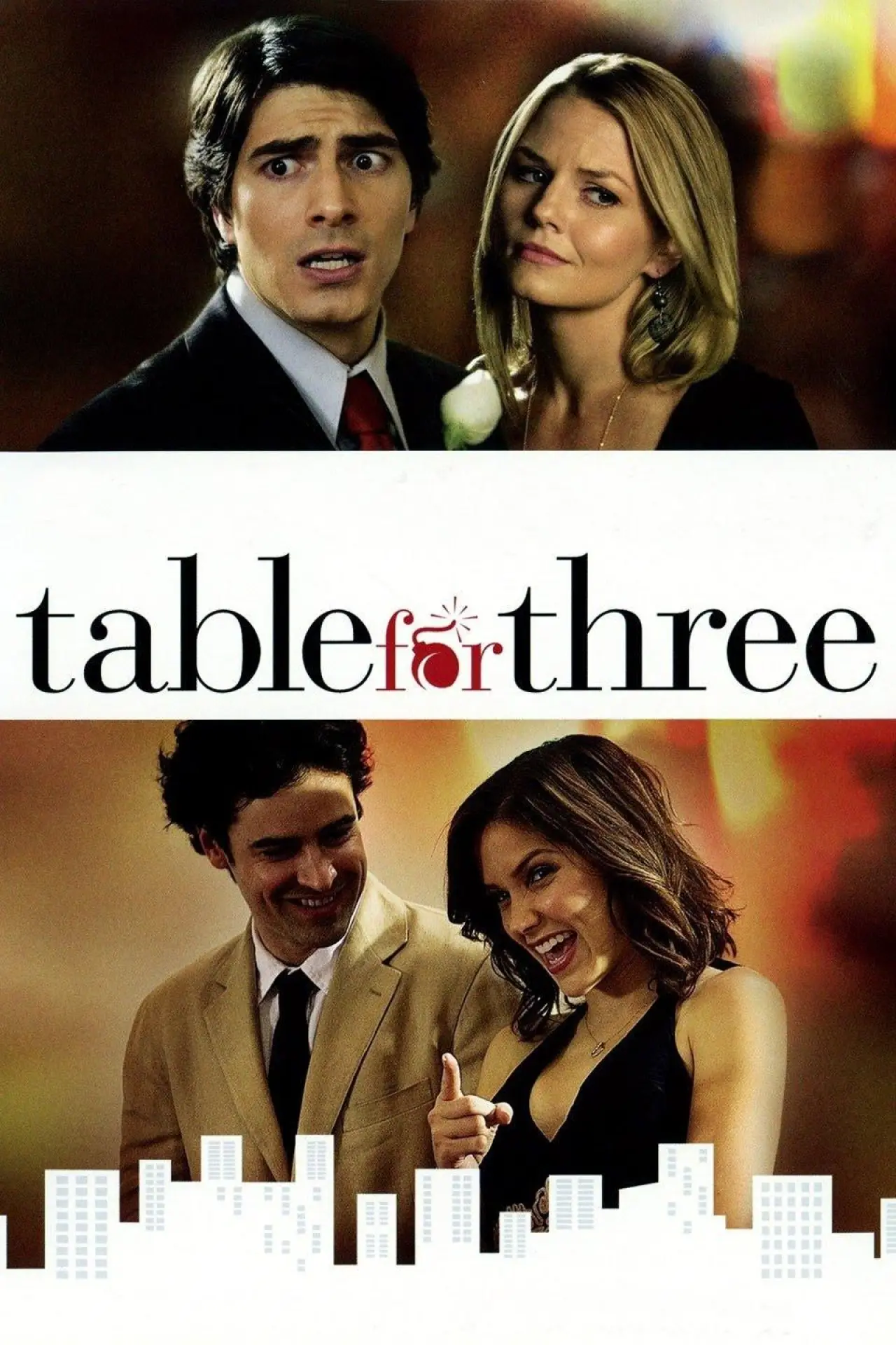 Plakat filmowy "Table for Three"