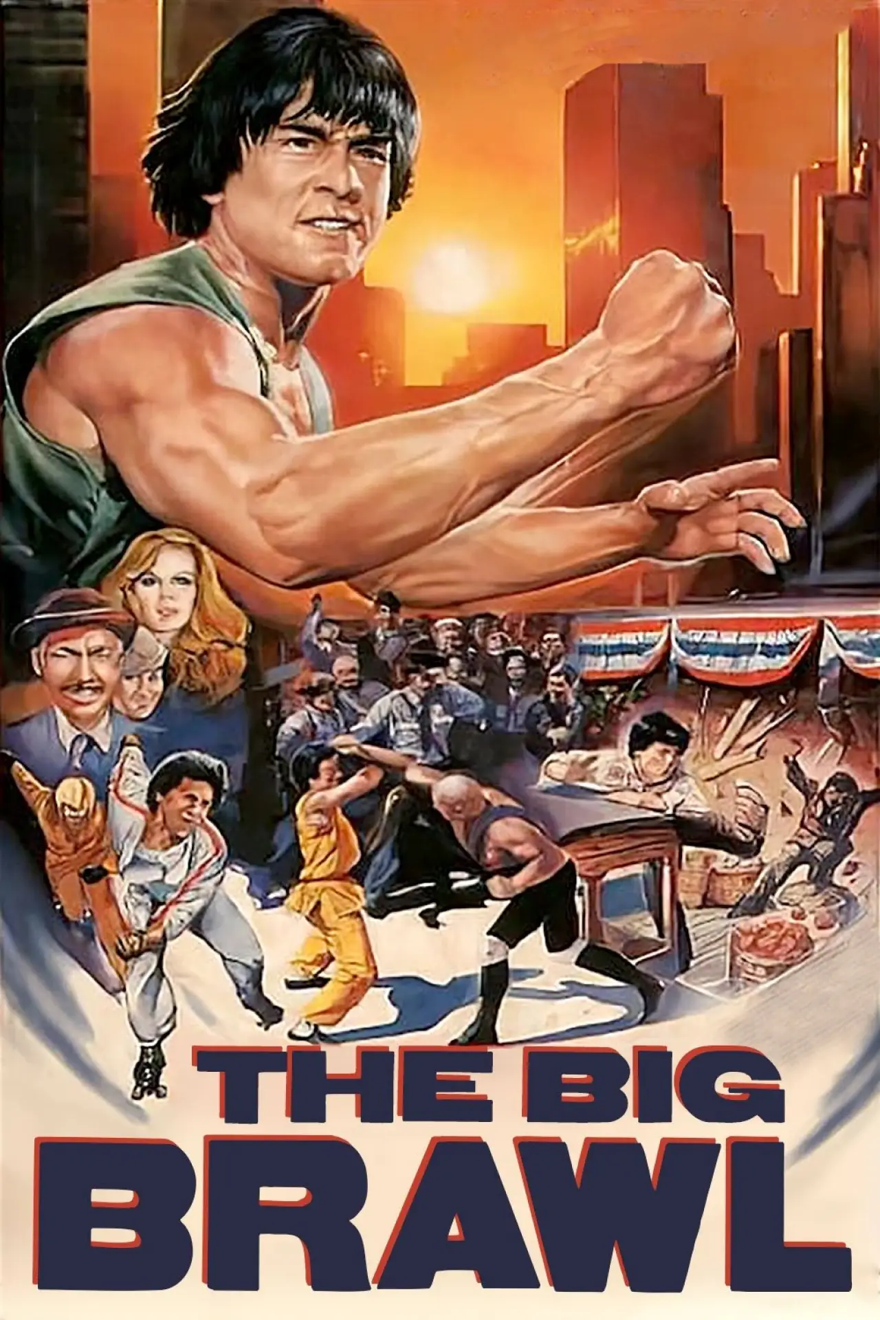 Plakat filmowy "Wielka Rozróba"