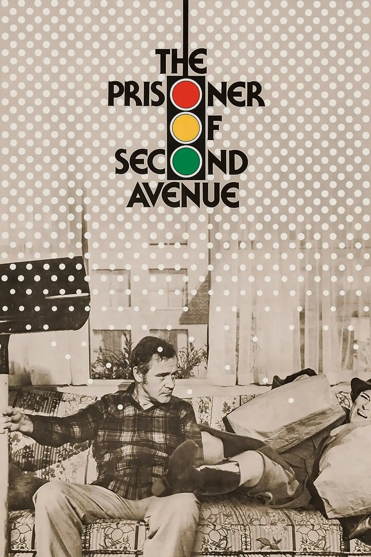 Plakat filmowy "Więzień Drugiej Alei"