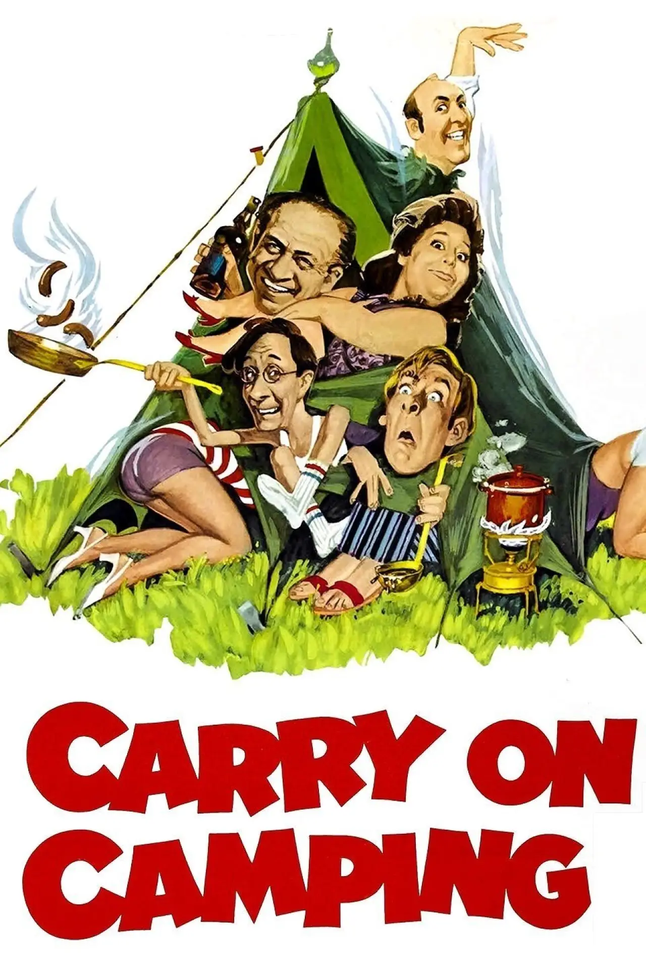 Plakat filmowy "Cała naprzód Wakacje! Do dzieła!"