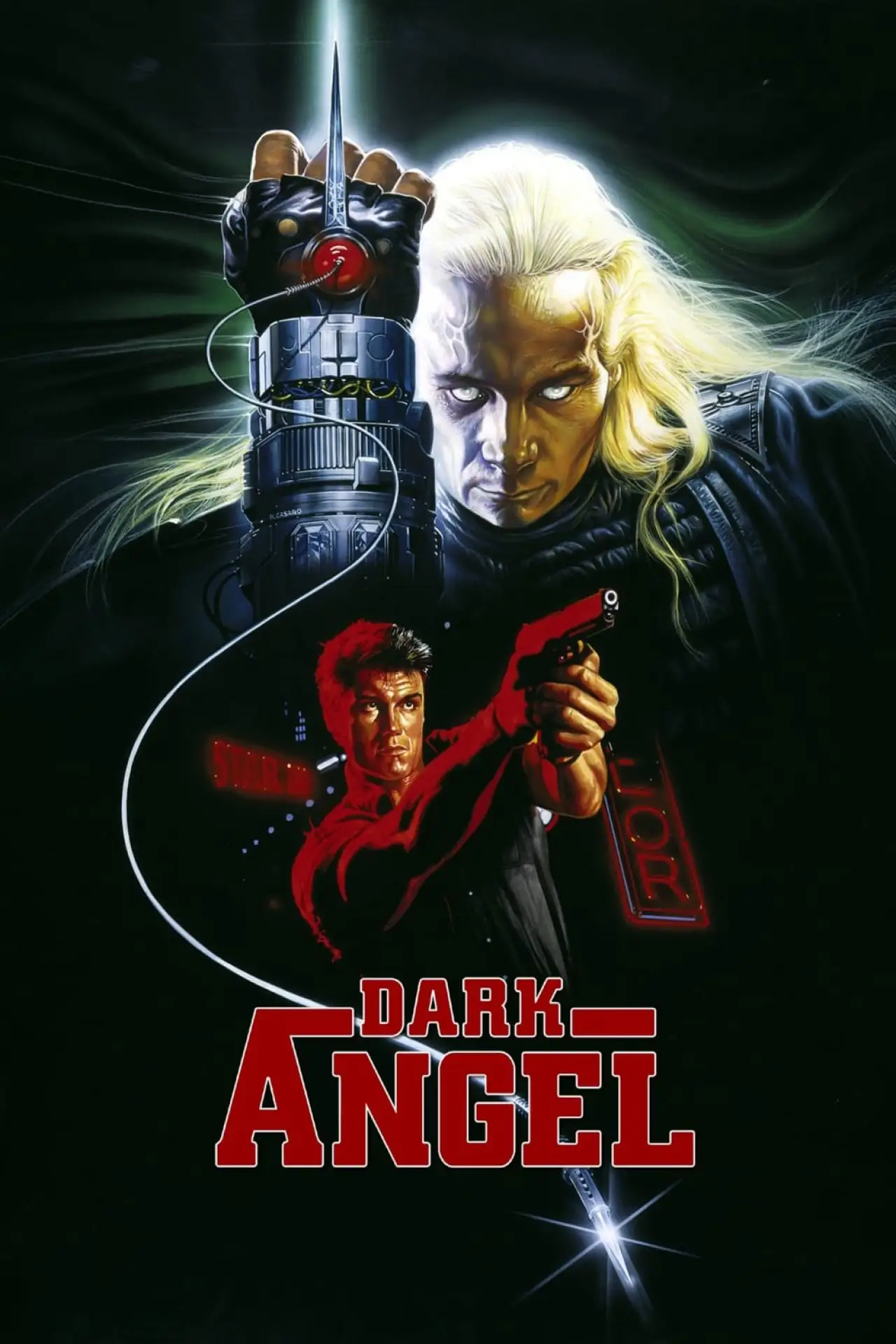 Plakat filmowy "Mroczny Anioł"