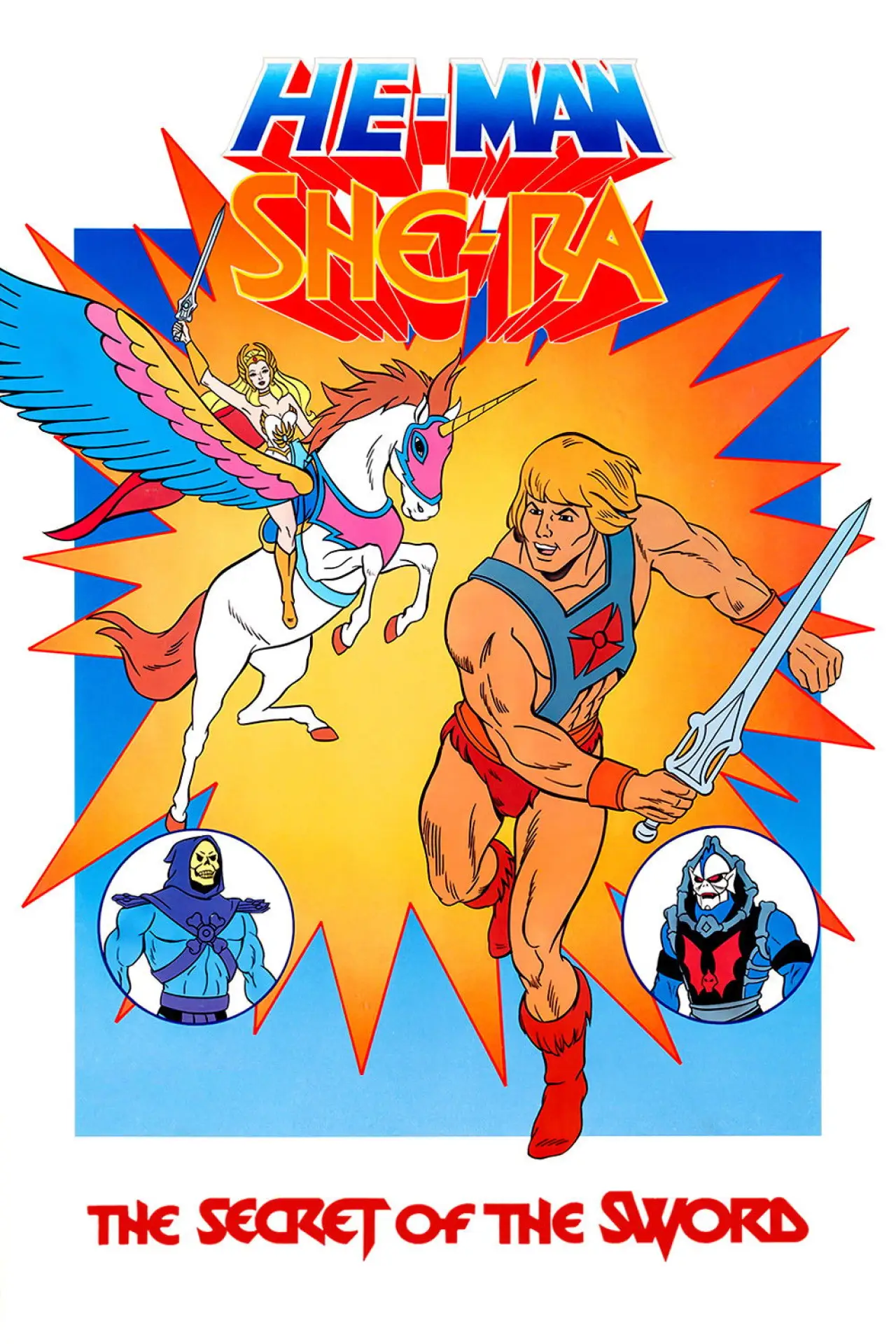 Plakat filmowy "He-Man and She-Ra: The Secret of the Sword"