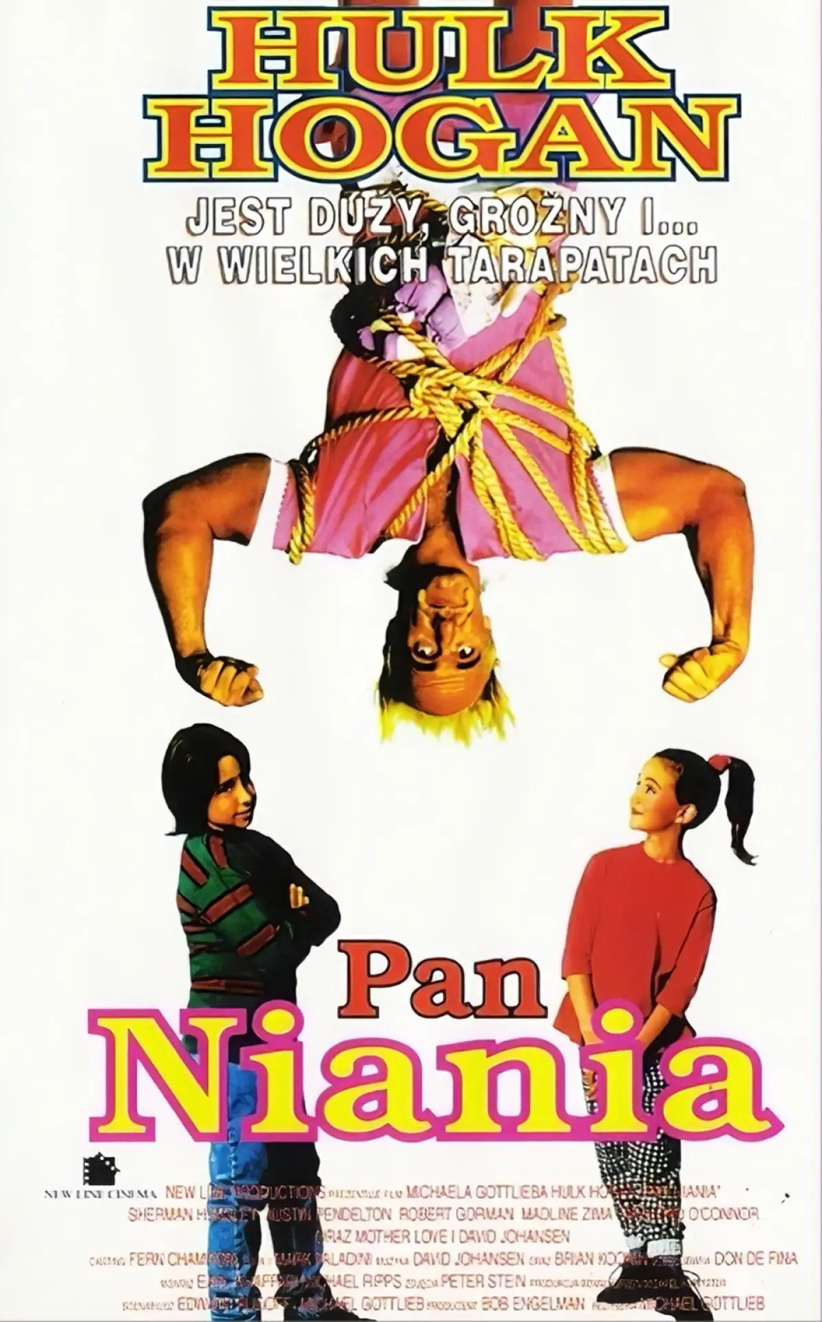 Plakat filmowy "Pan Niania"