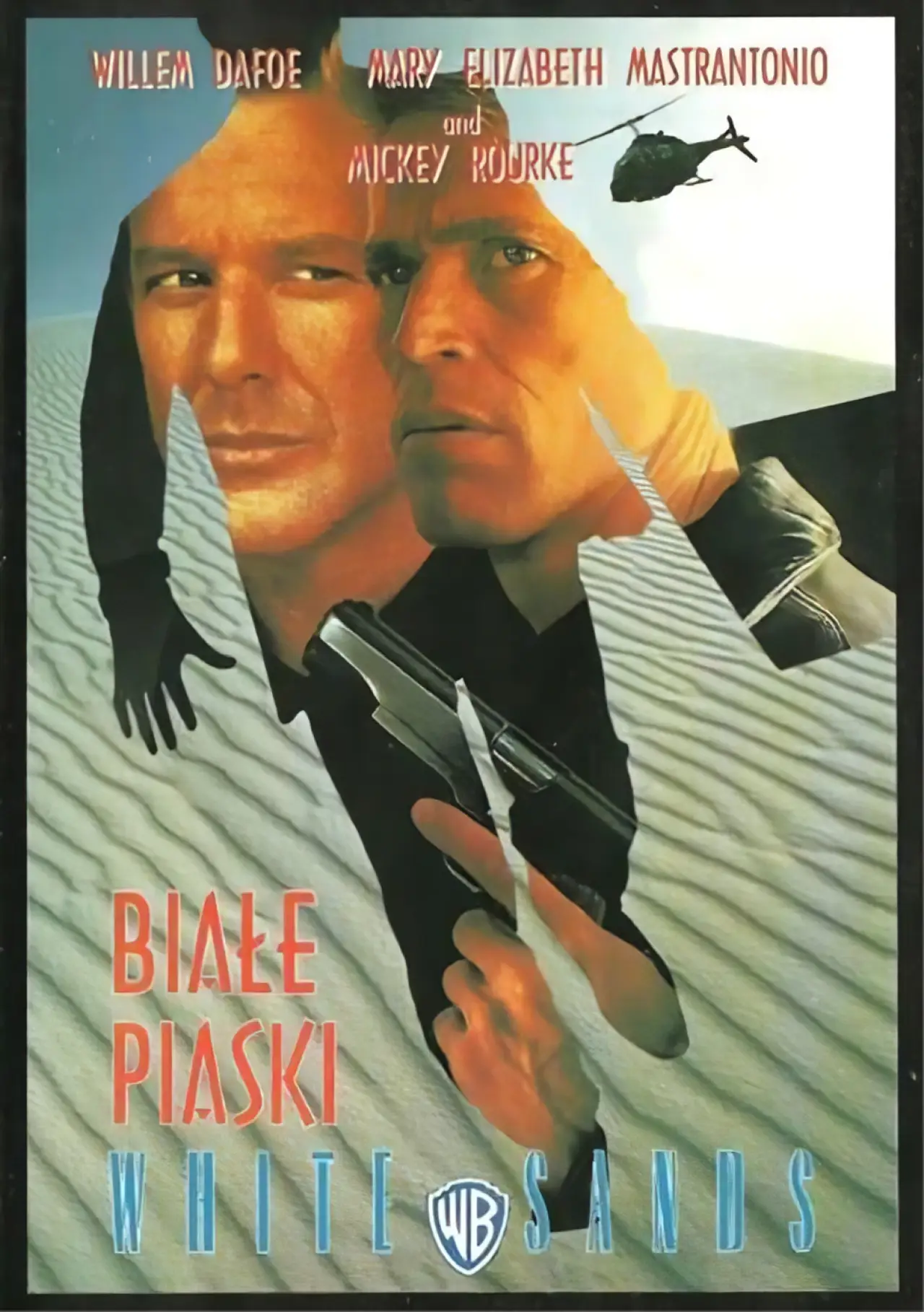 Plakat filmowy "Białe Piaski"