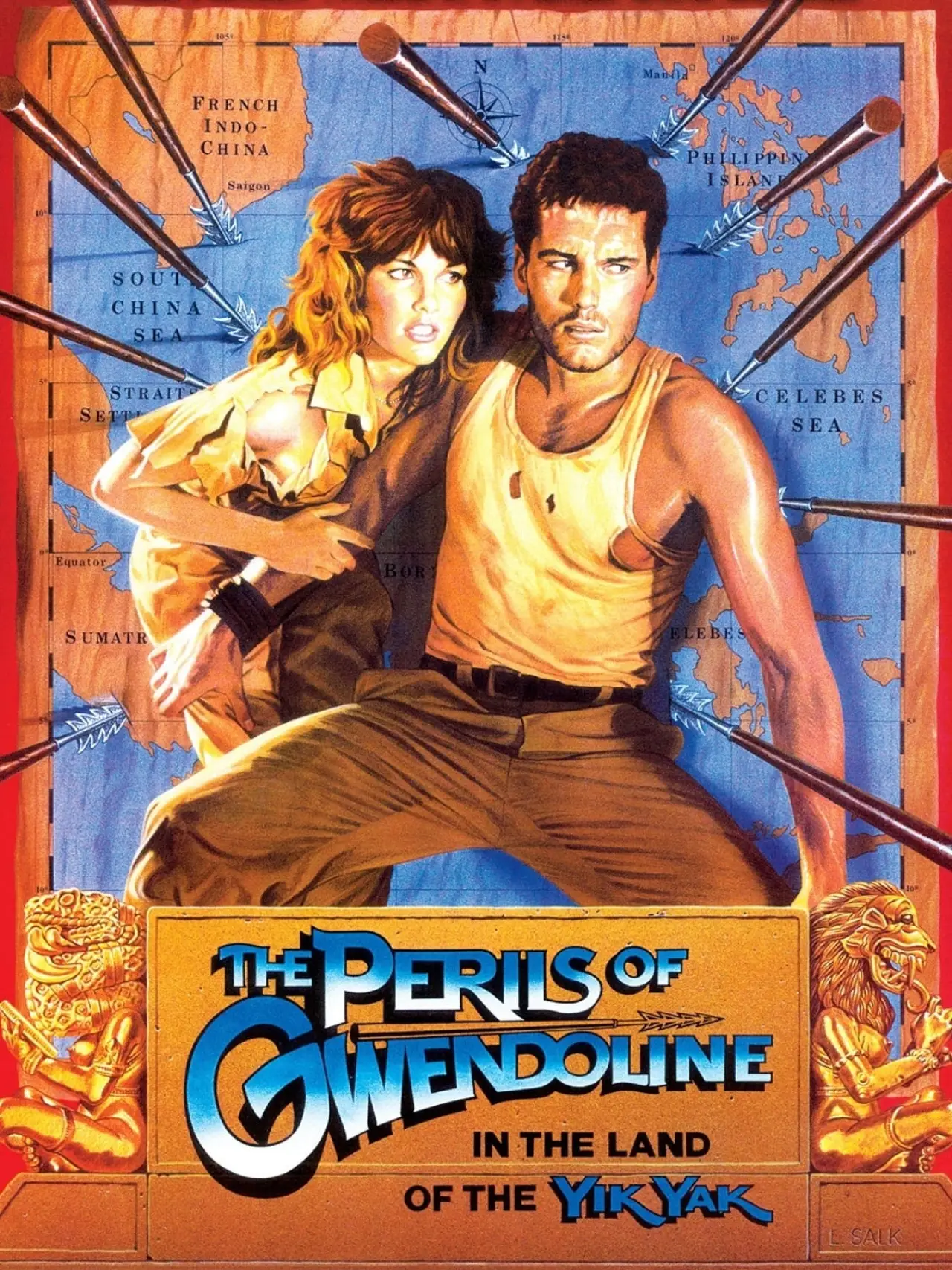 Plakat filmowy "Gwendoline"