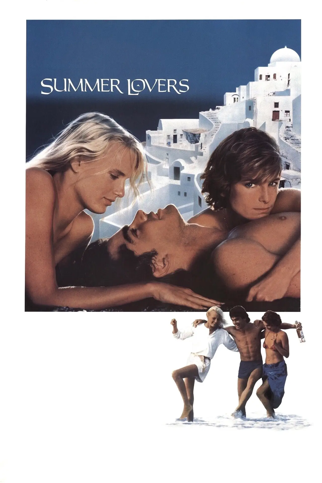 Plakat filmowy "Letni kochankowie"