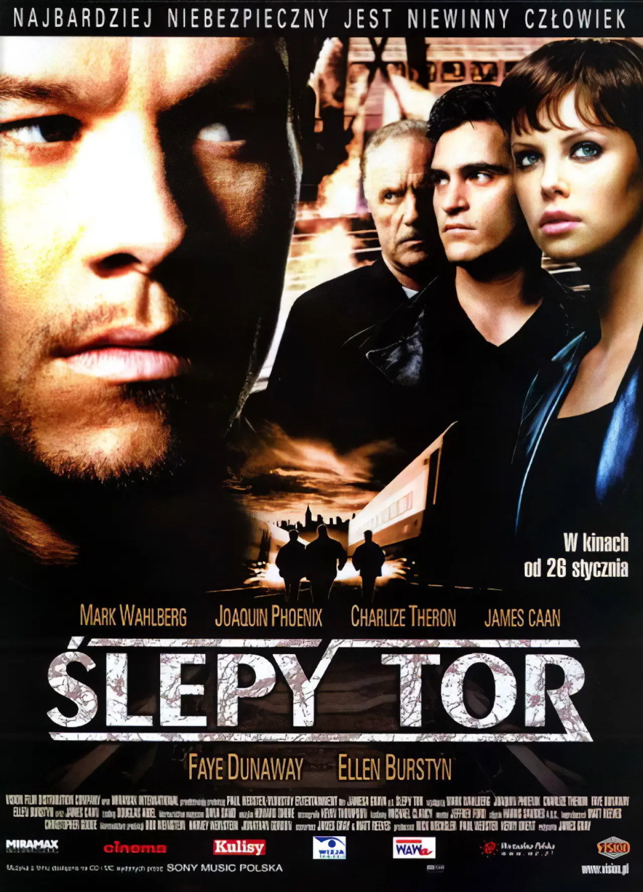 Plakat filmowy "Ślepy Tor"
