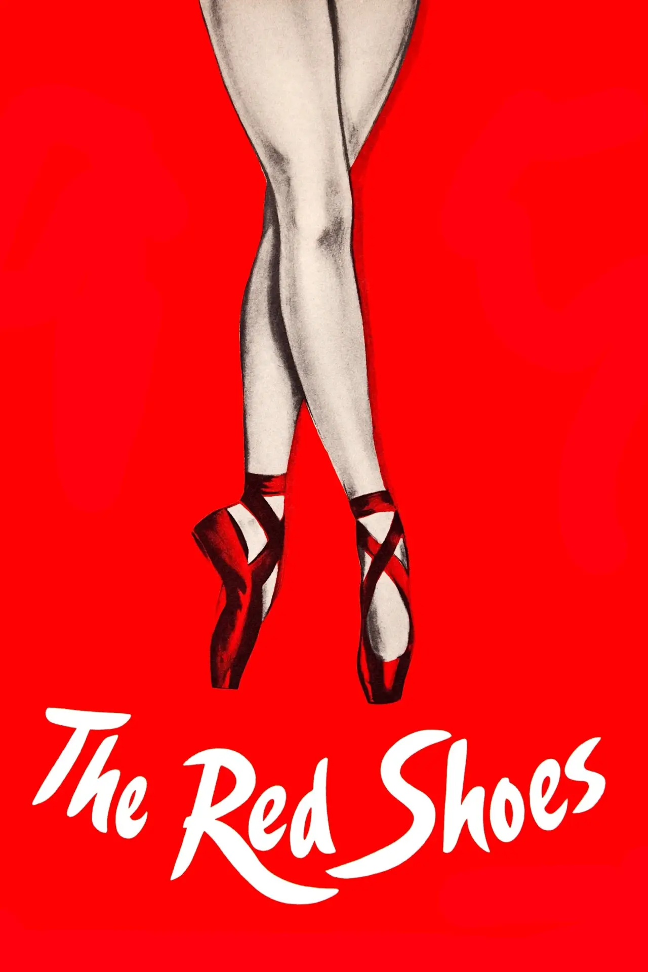 Plakat filmowy "Czerwone trzewiki"