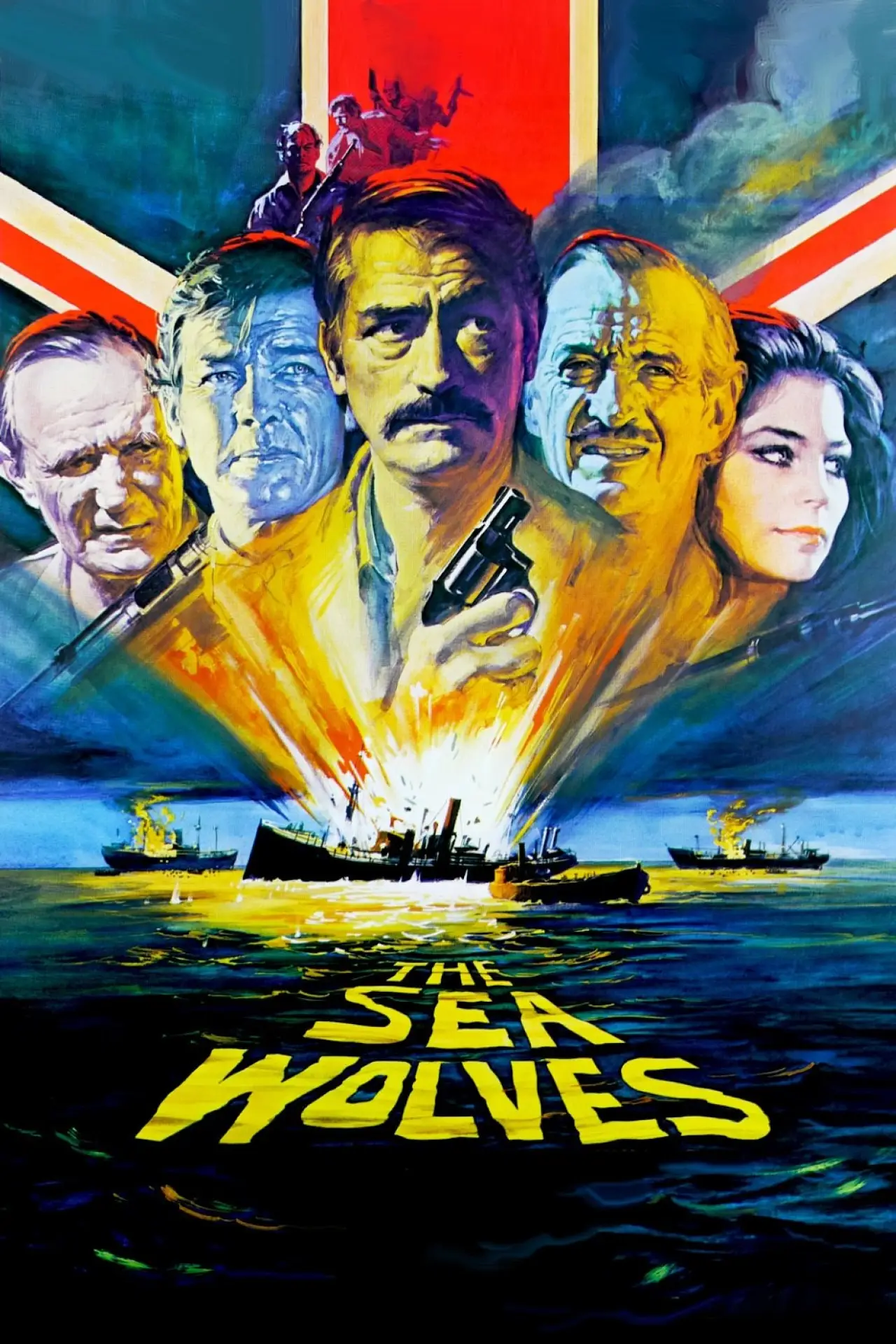 Plakat filmowy "Wilki morskie"