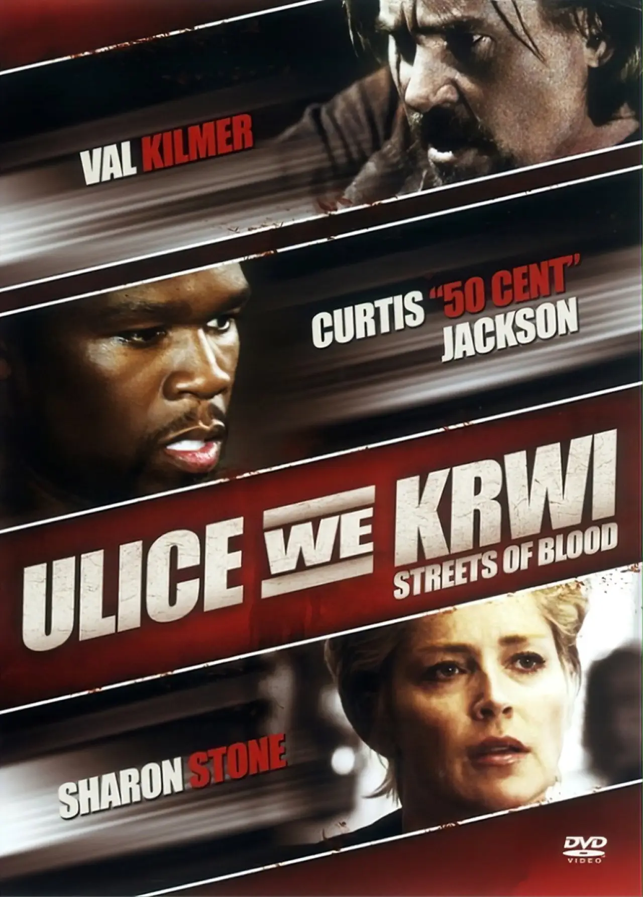 Plakat filmowy "Ulice we krwi"