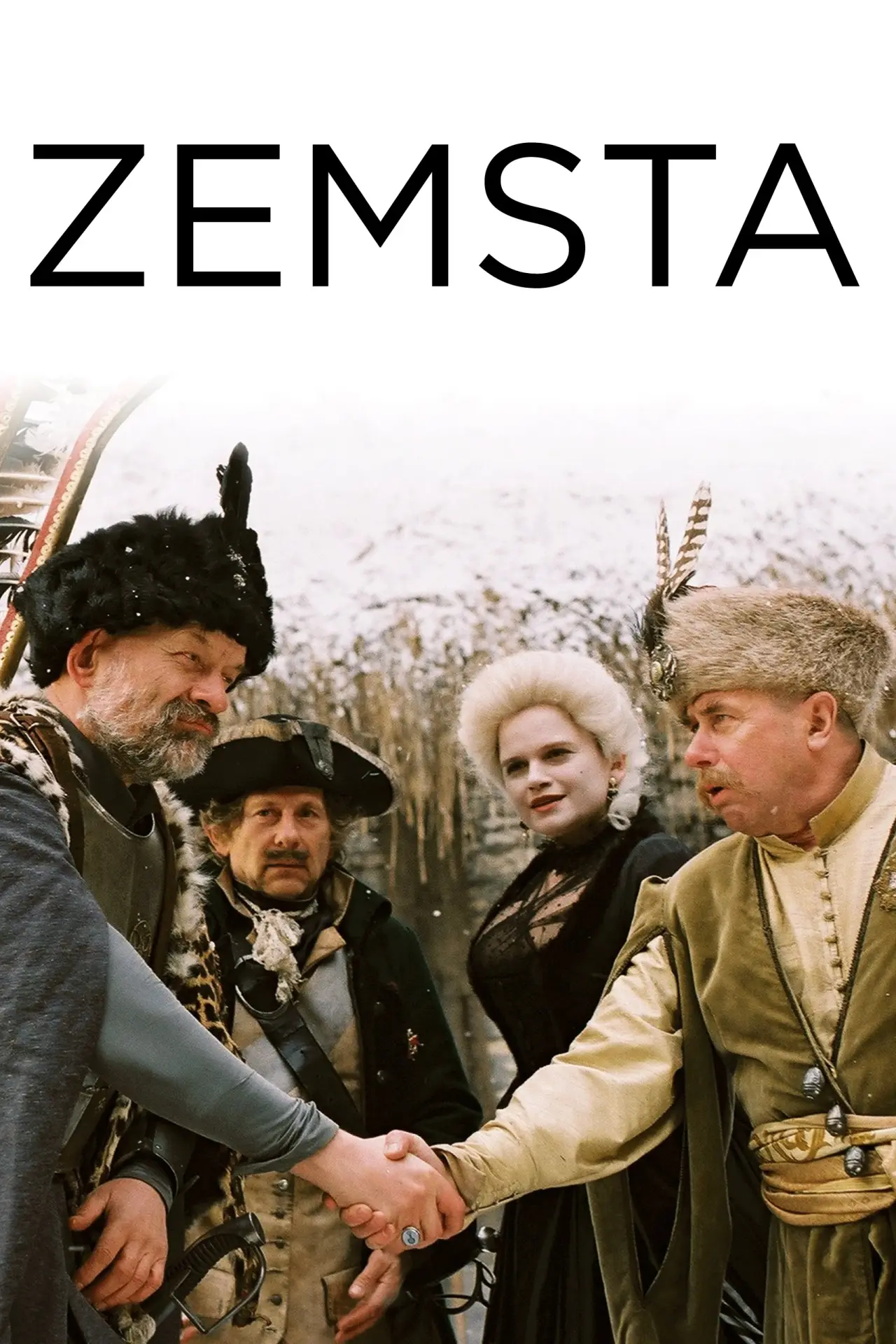 Plakat filmowy "Zemsta"