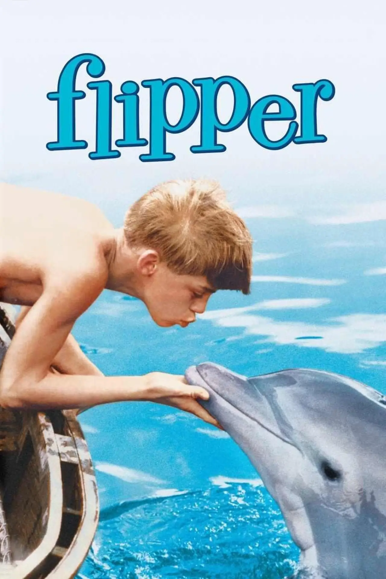 Plakat filmowy "Mój przyjaciel delfin"