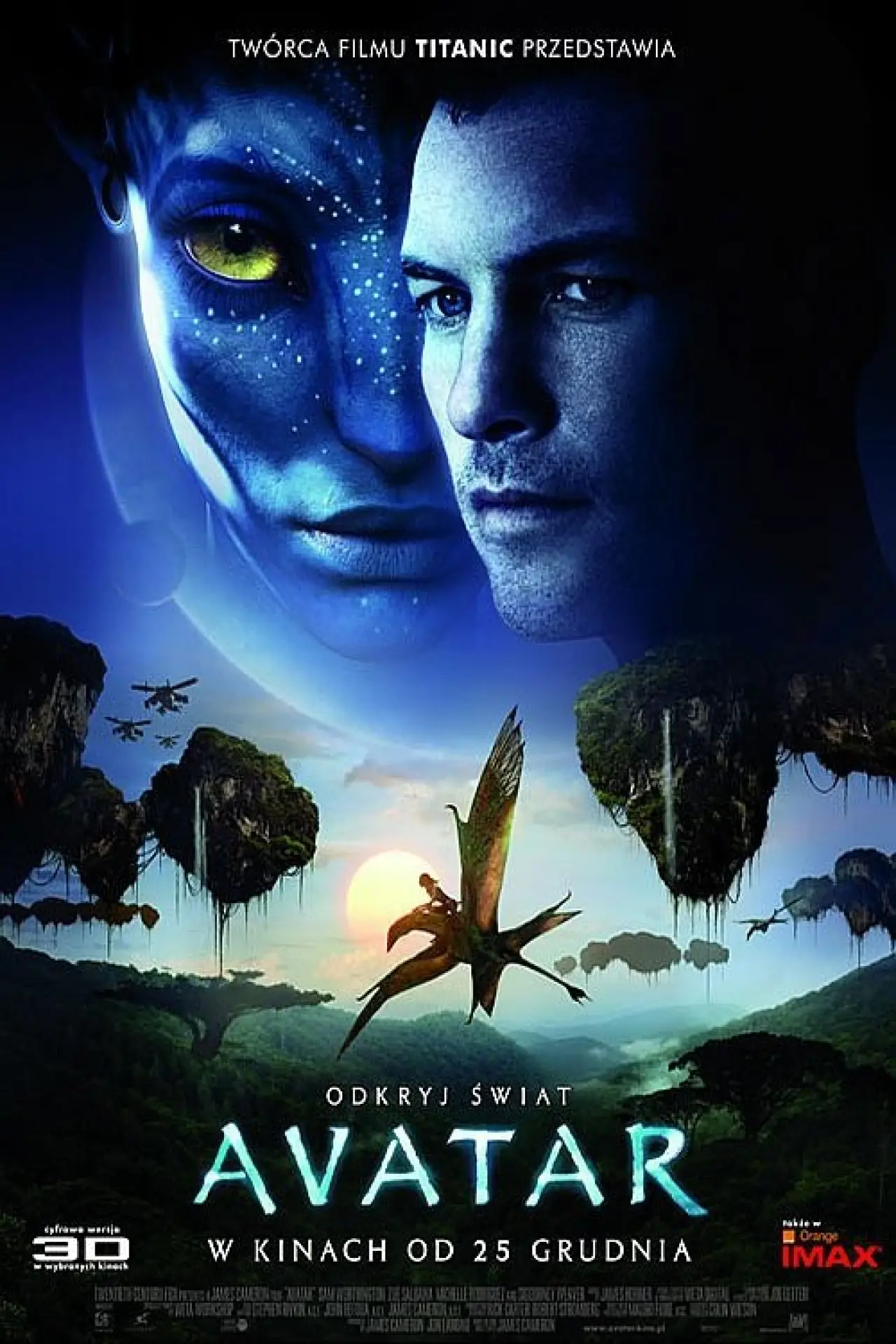 Plakat filmowy "Avatar"