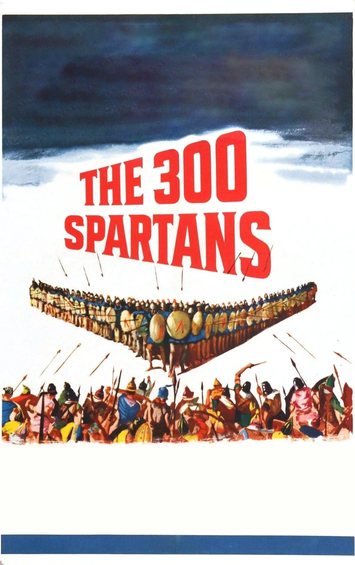 Plakat filmowy "300 Spartan"