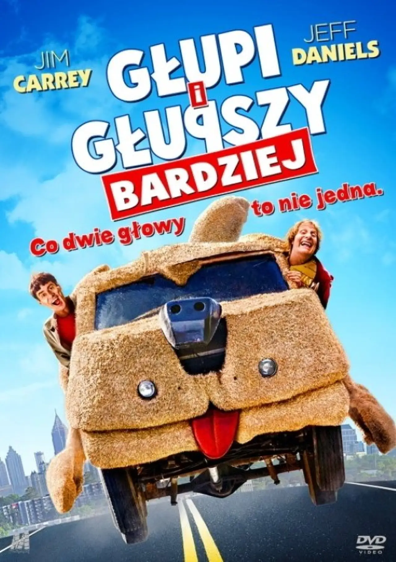 Plakat filmowy "Głupi i głupszy bardziej"