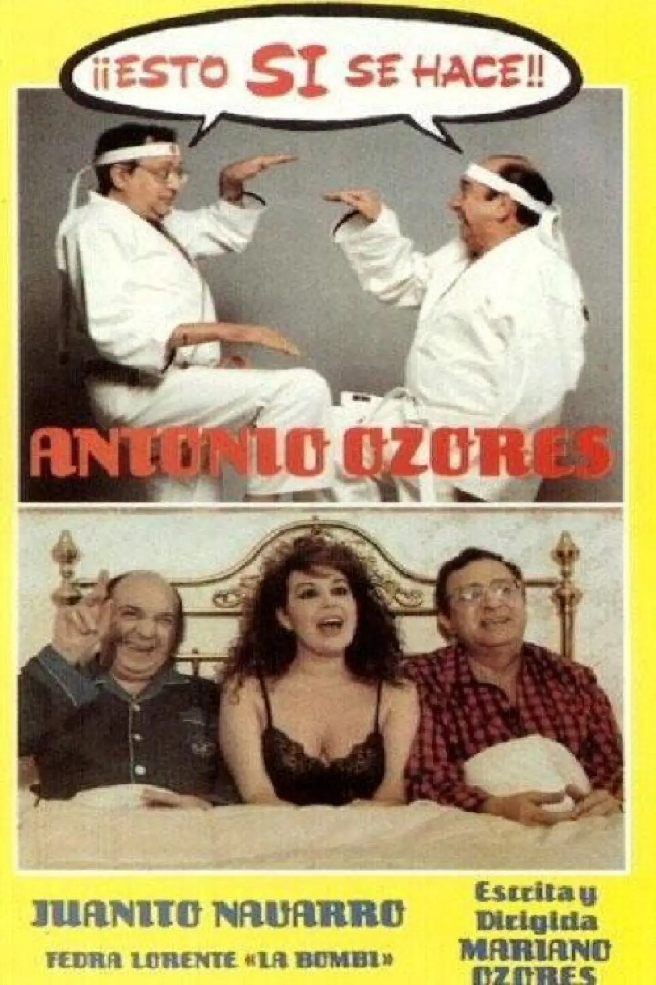 Plakat filmowy "Esto sí se hace"