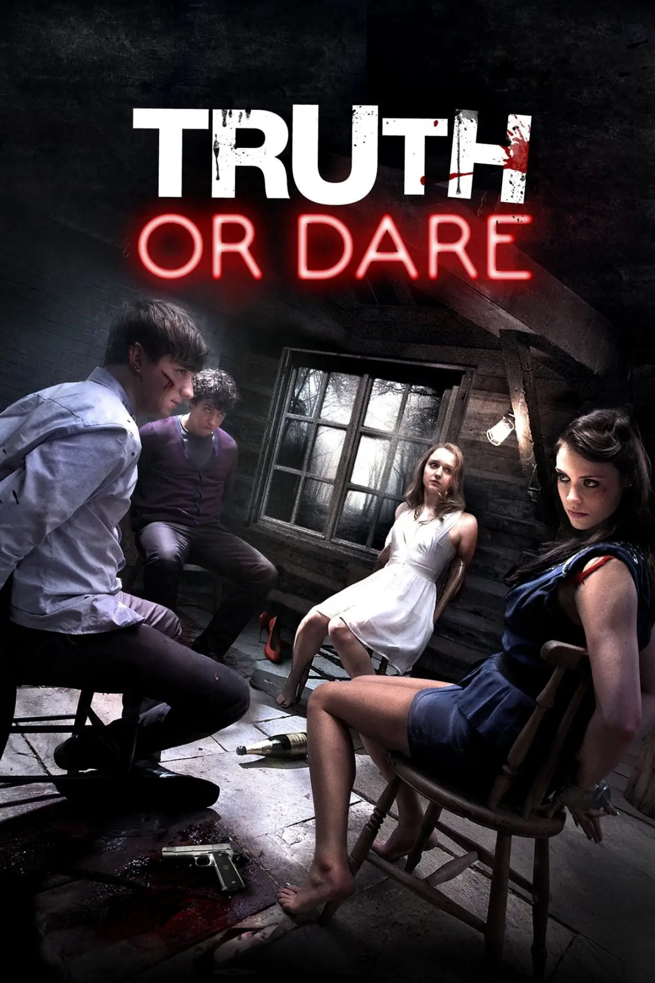 Plakat filmowy "Raz dwa trzy umierasz ty"