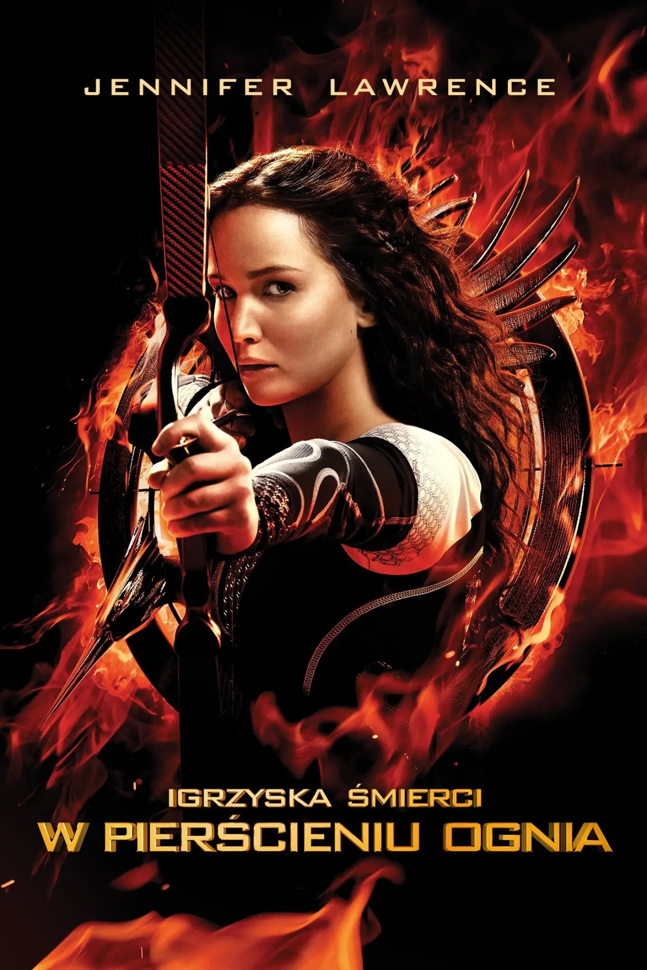 Plakat filmowy "Igrzyska śmierci: W pierścieniu ognia"