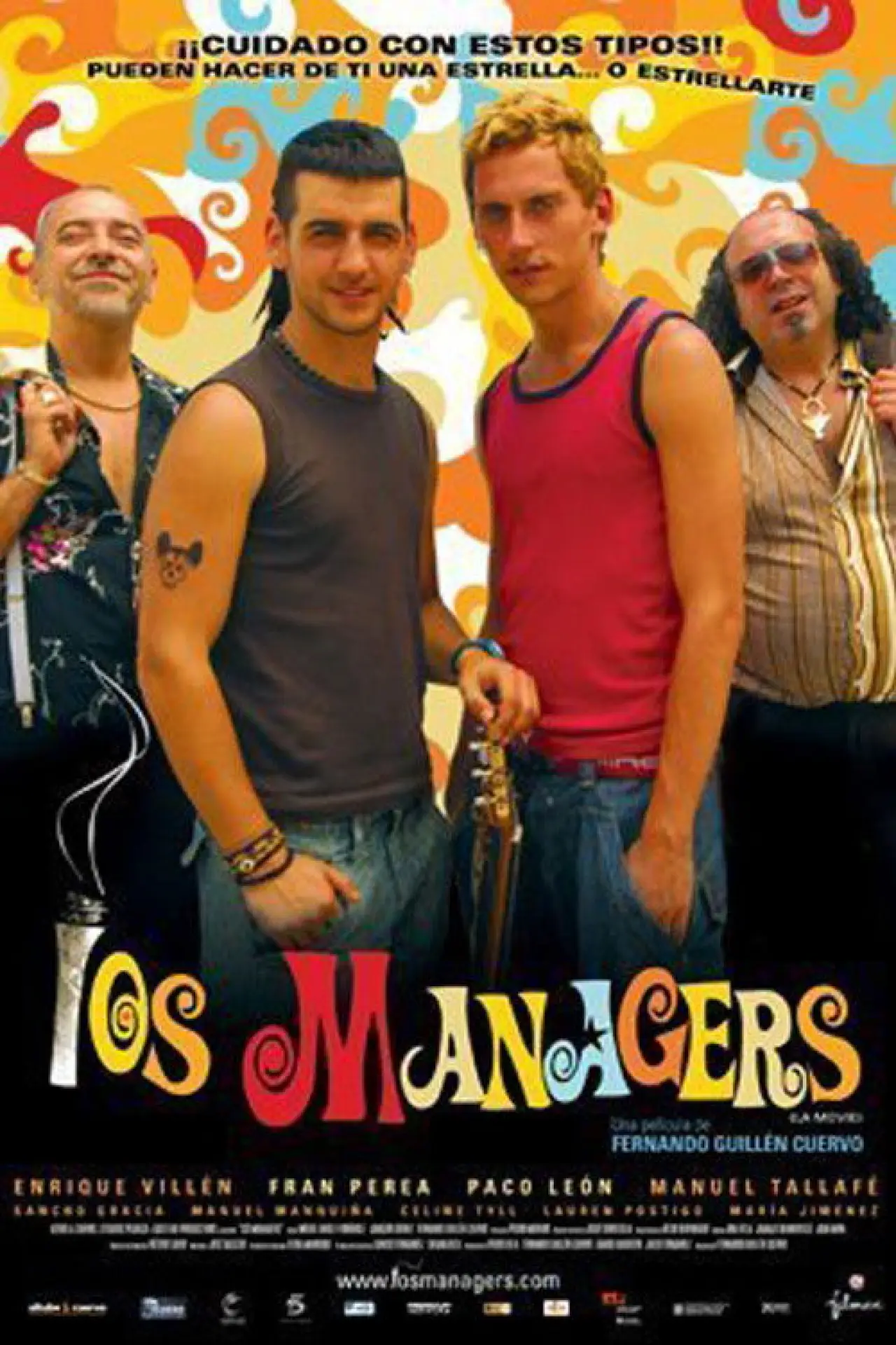 Plakat filmowy "Los mánagers"