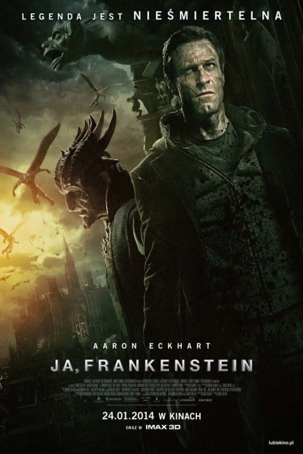Plakat filmowy "Ja, Frankenstein"