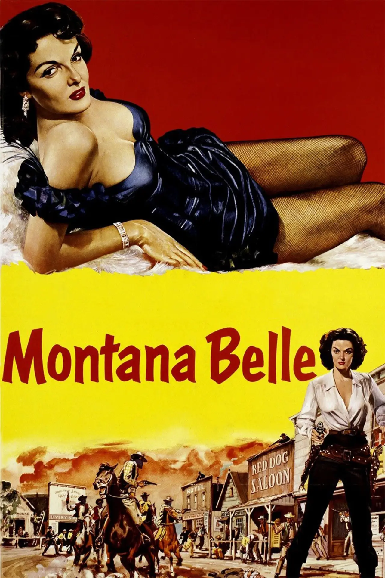 Plakat filmowy "Montana Belle"