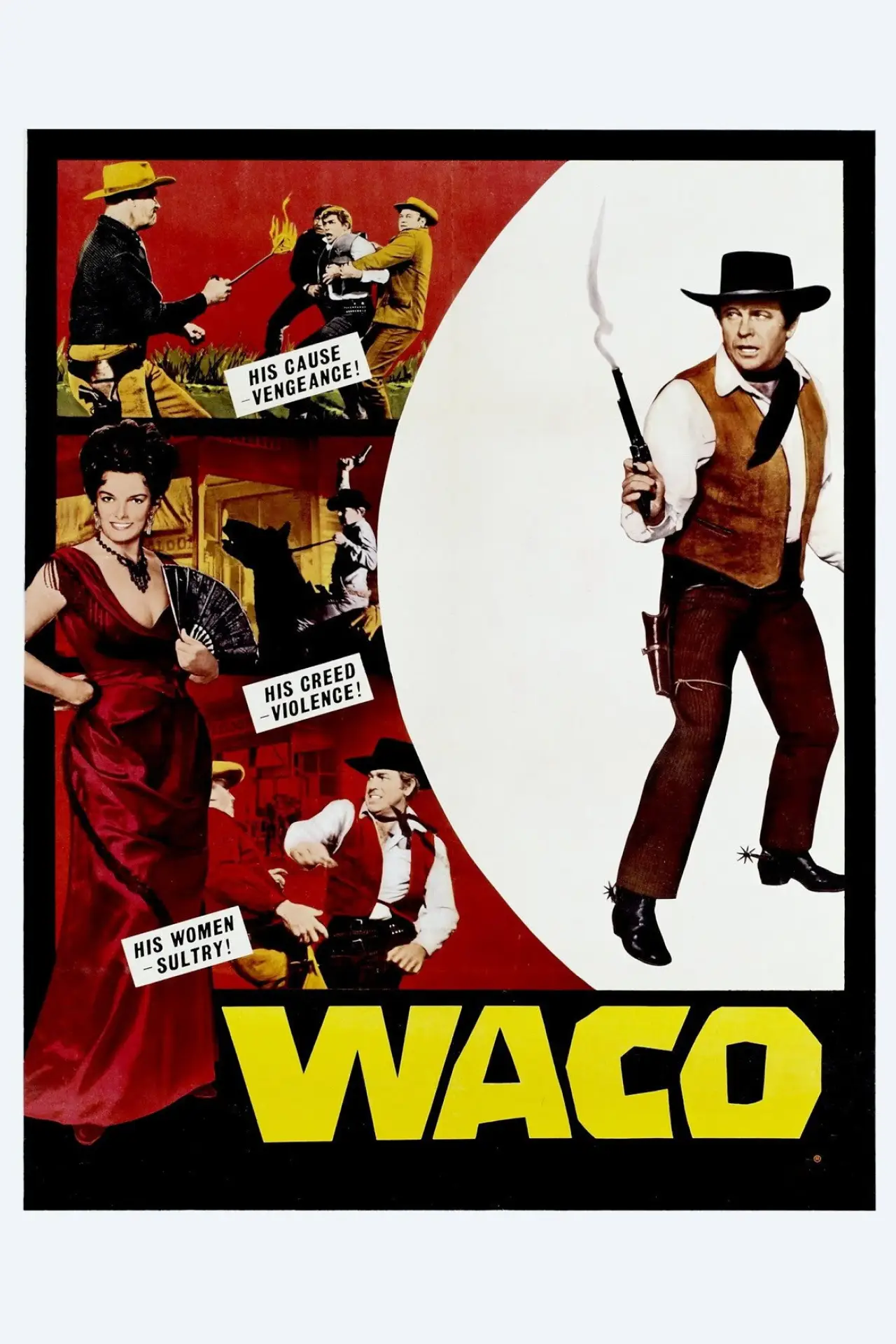 Plakat filmowy "Waco"