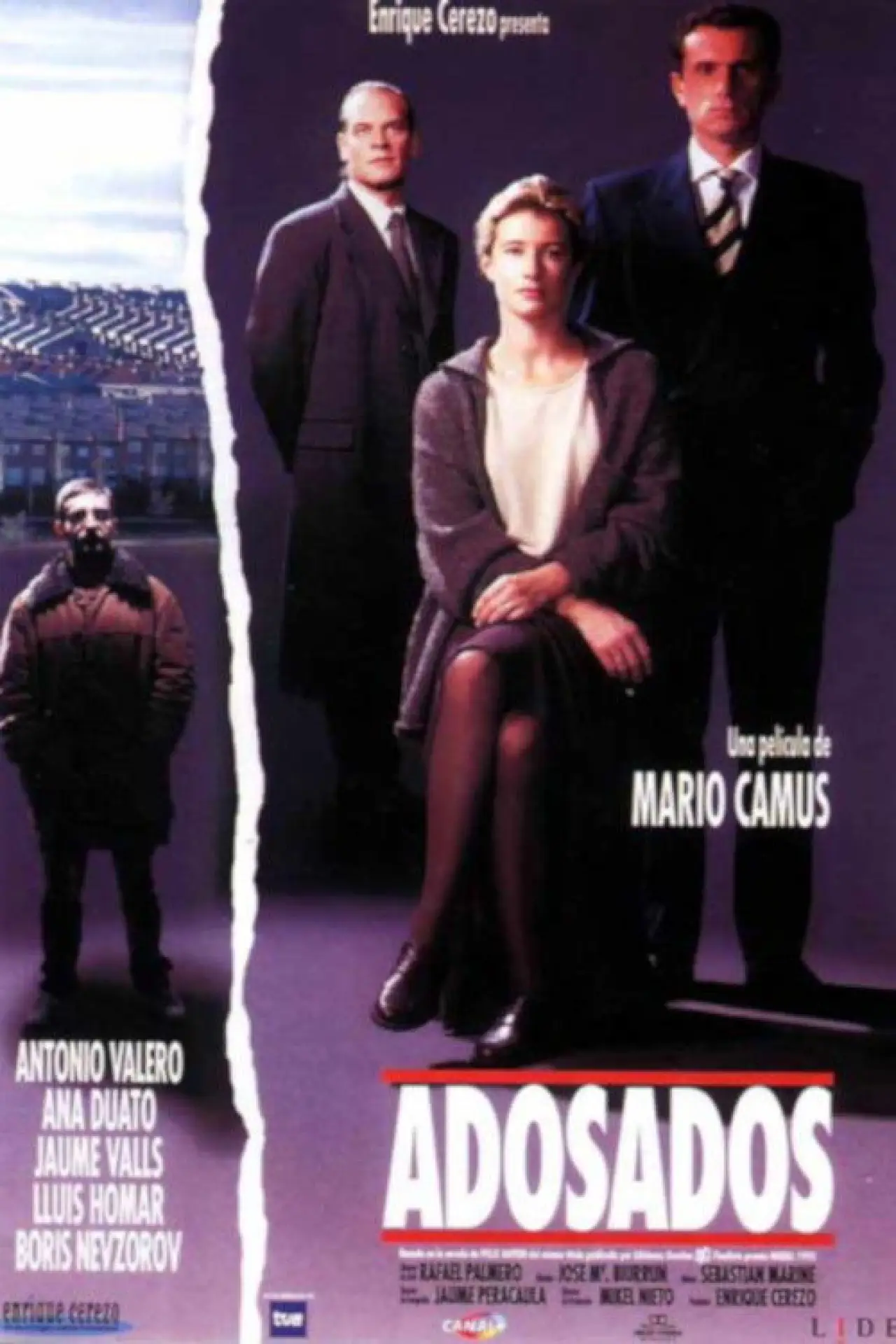 Plakat filmowy "Adosados"