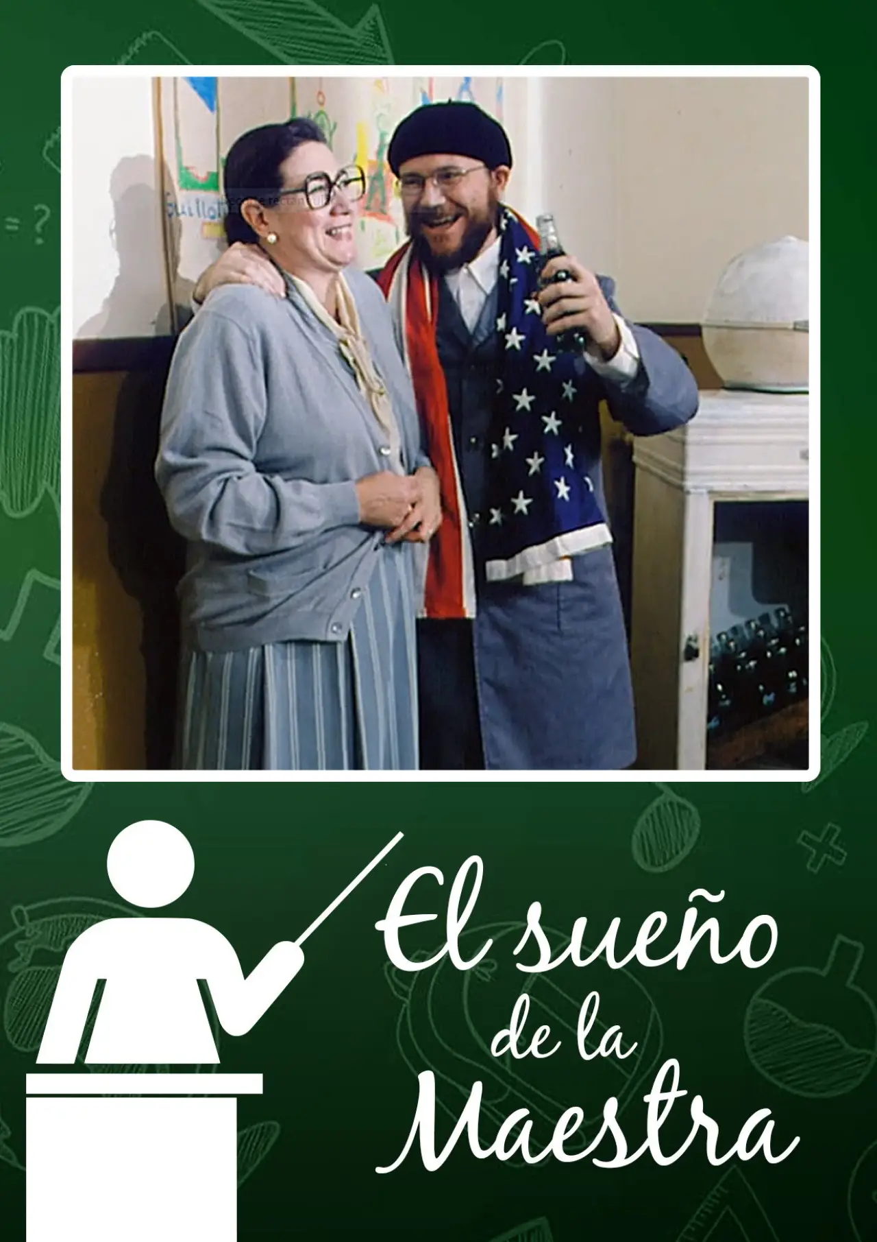 Plakat filmowy "El sueño de la maestra"