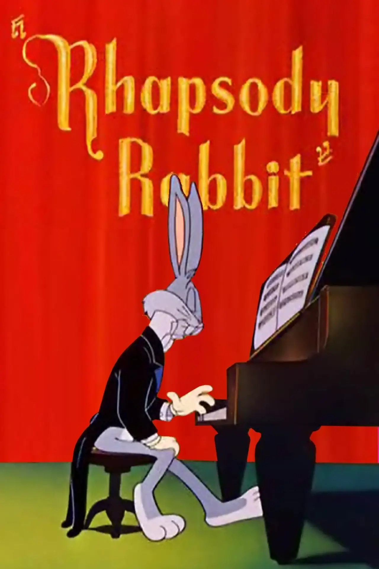 Plakat filmowy "Rhapsody Rabbit"