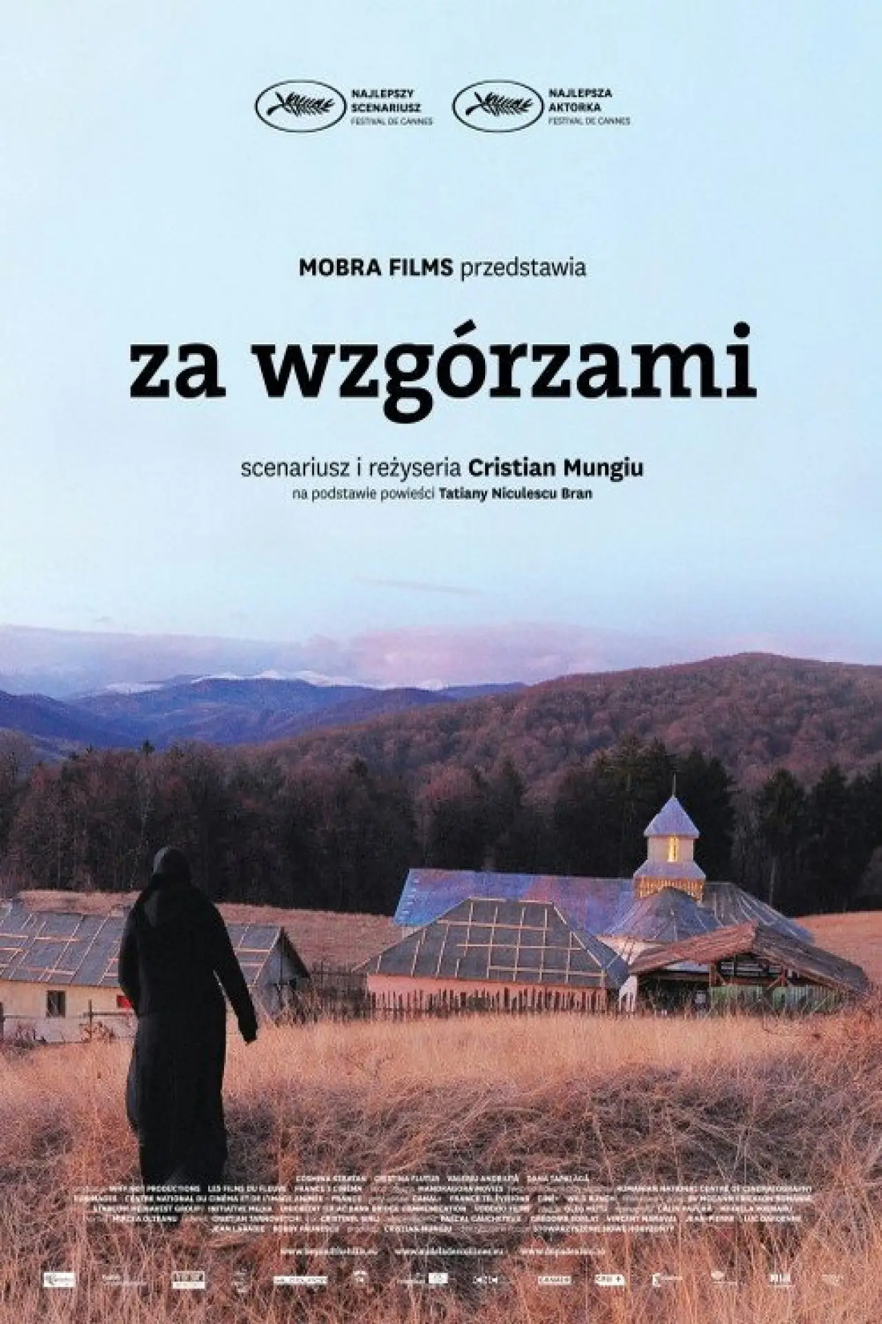 Plakat filmowy "Za wzgórzami"