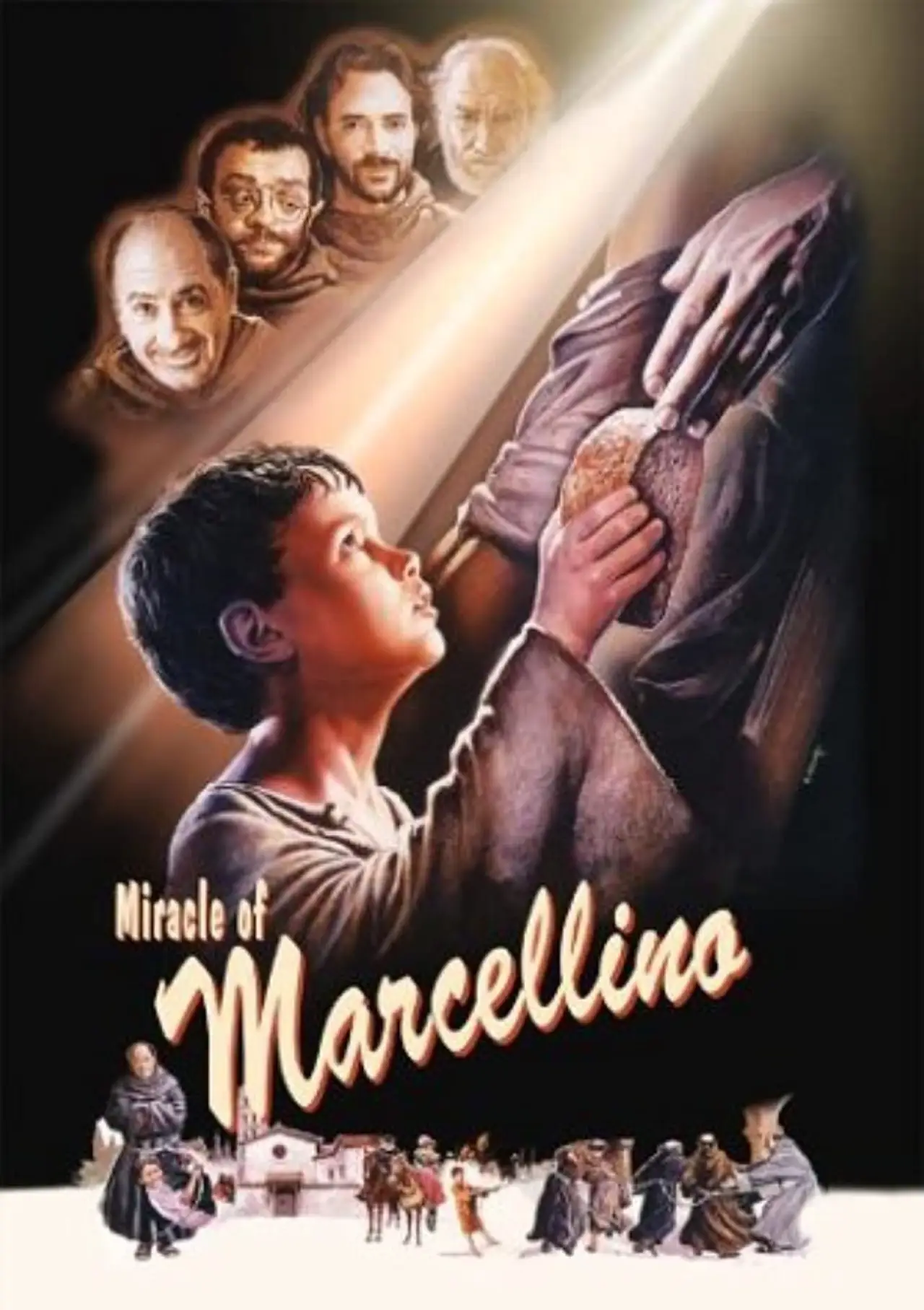 Plakat filmowy "Marcellino pane e vino"