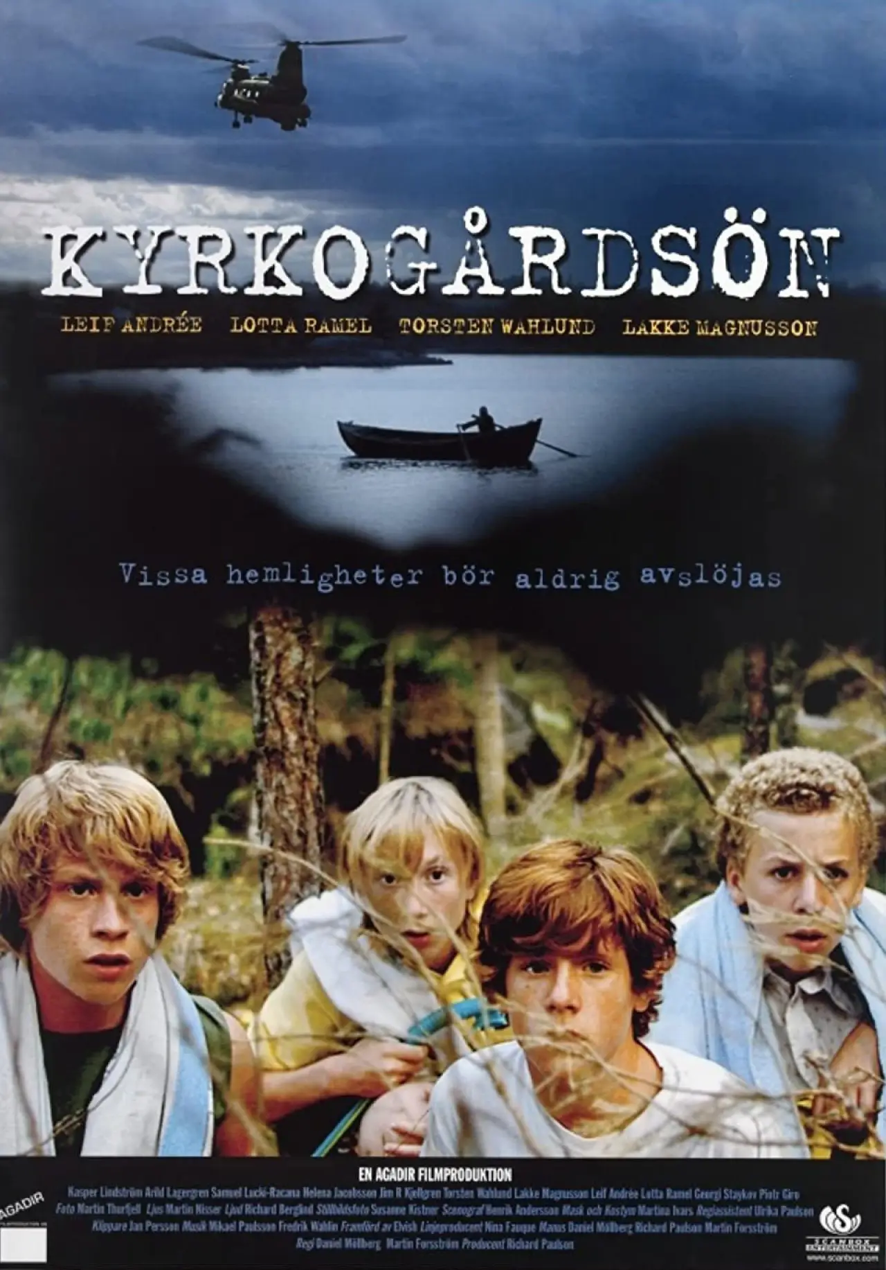 Plakat filmowy "Kyrkogårdsön"