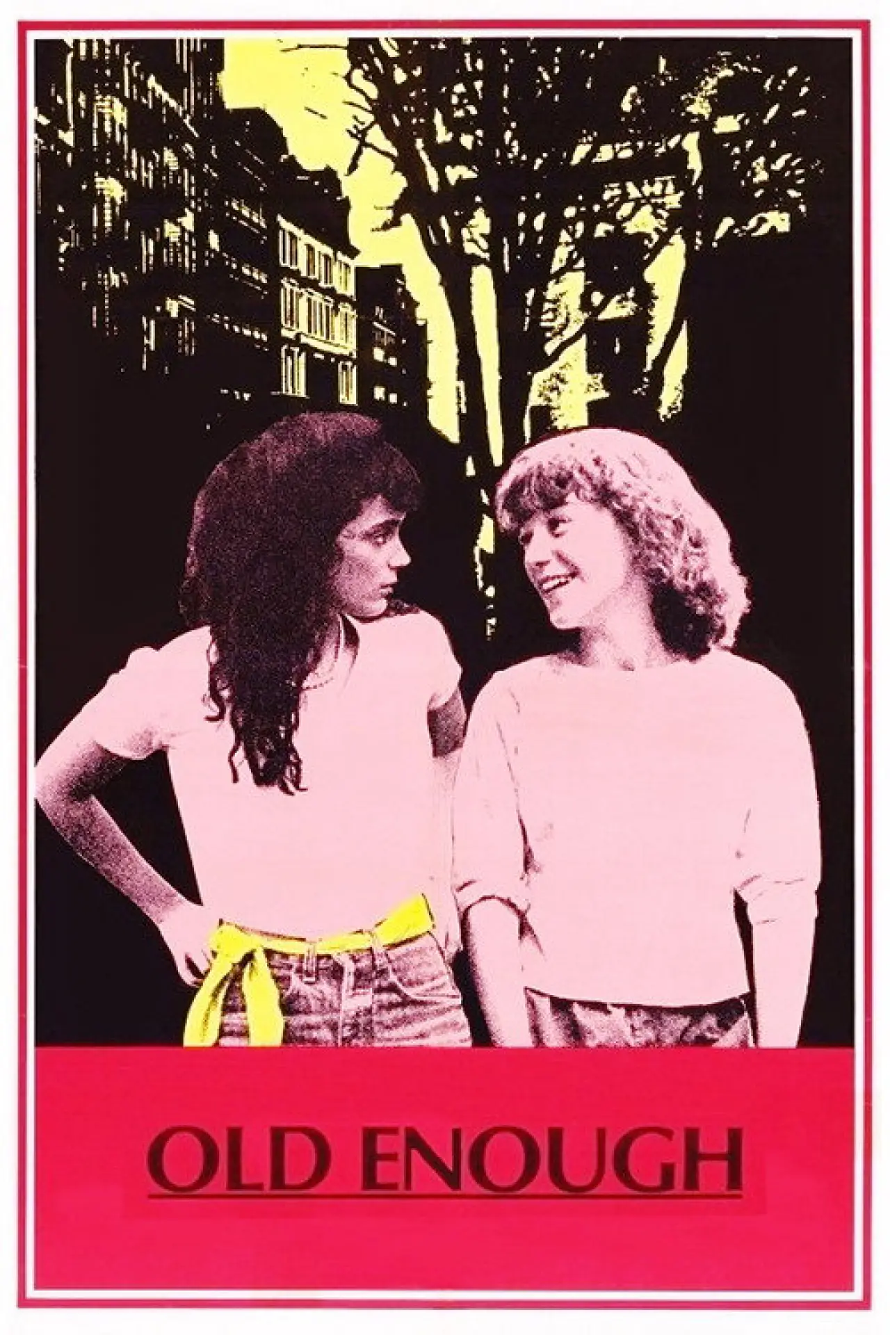 Plakat filmowy "Old Enough"