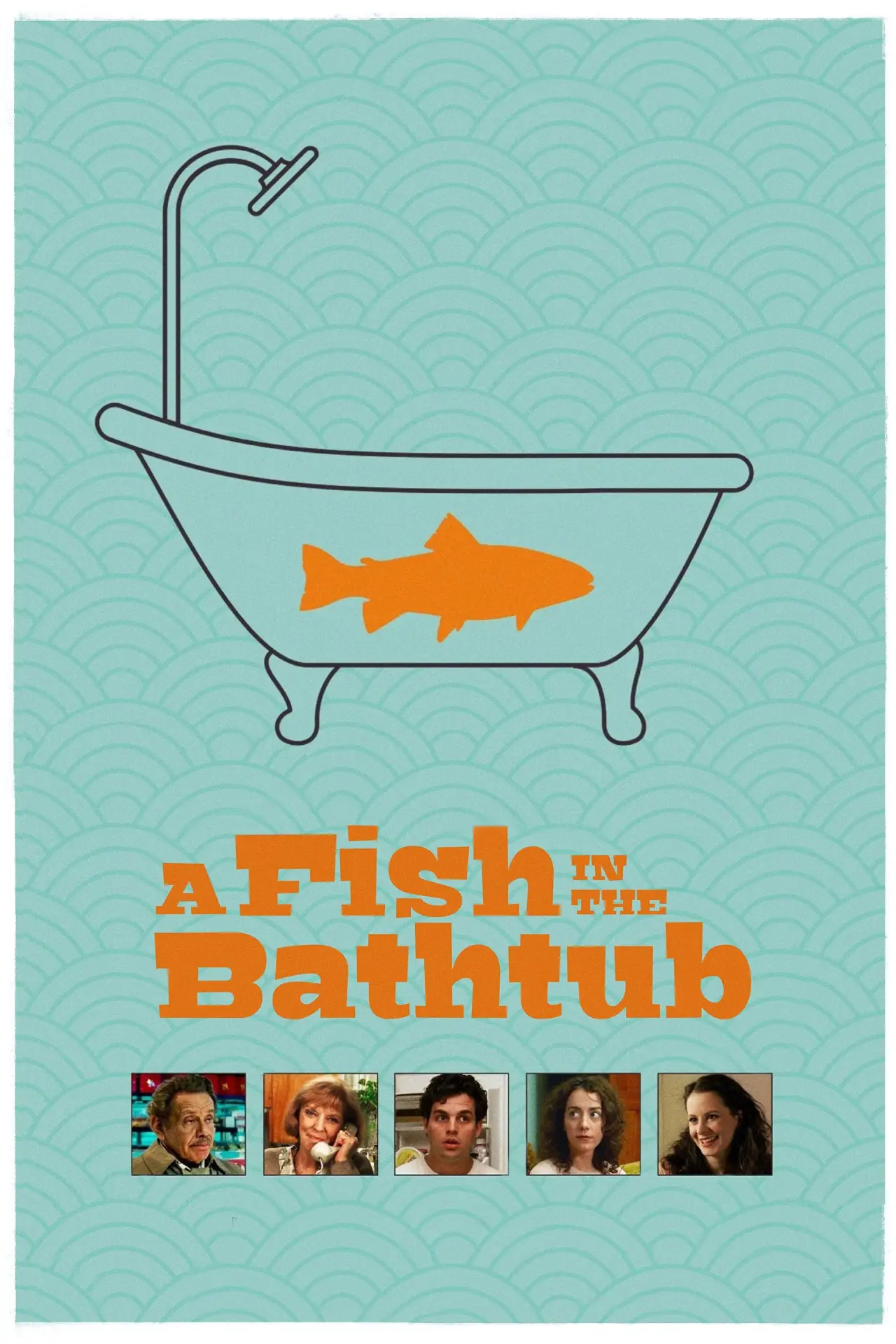 Plakat filmowy "A Fish in the Bathtub"