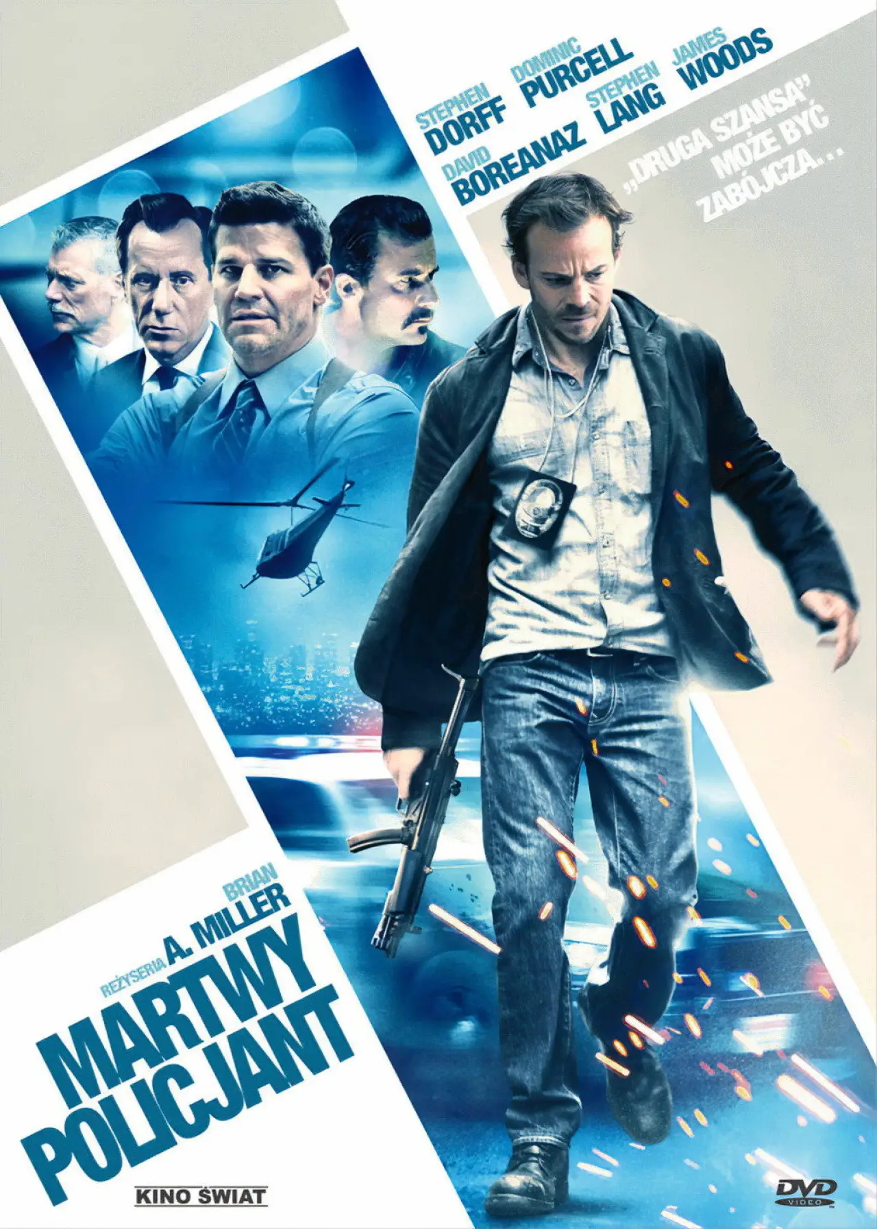 Plakat filmowy "Martwy policjant"