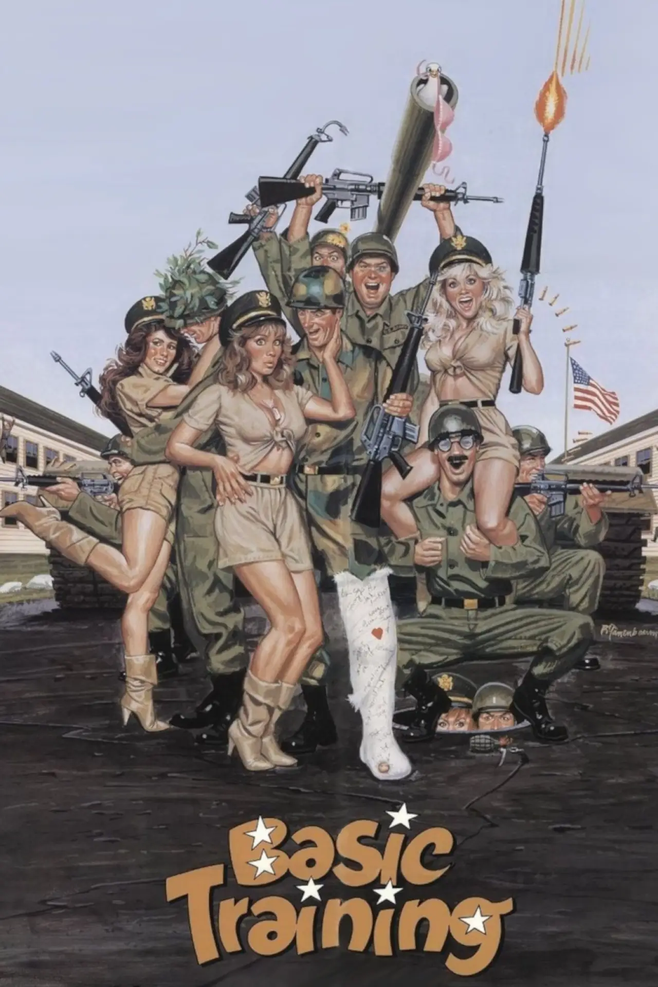 Plakat filmowy "Basic Training"