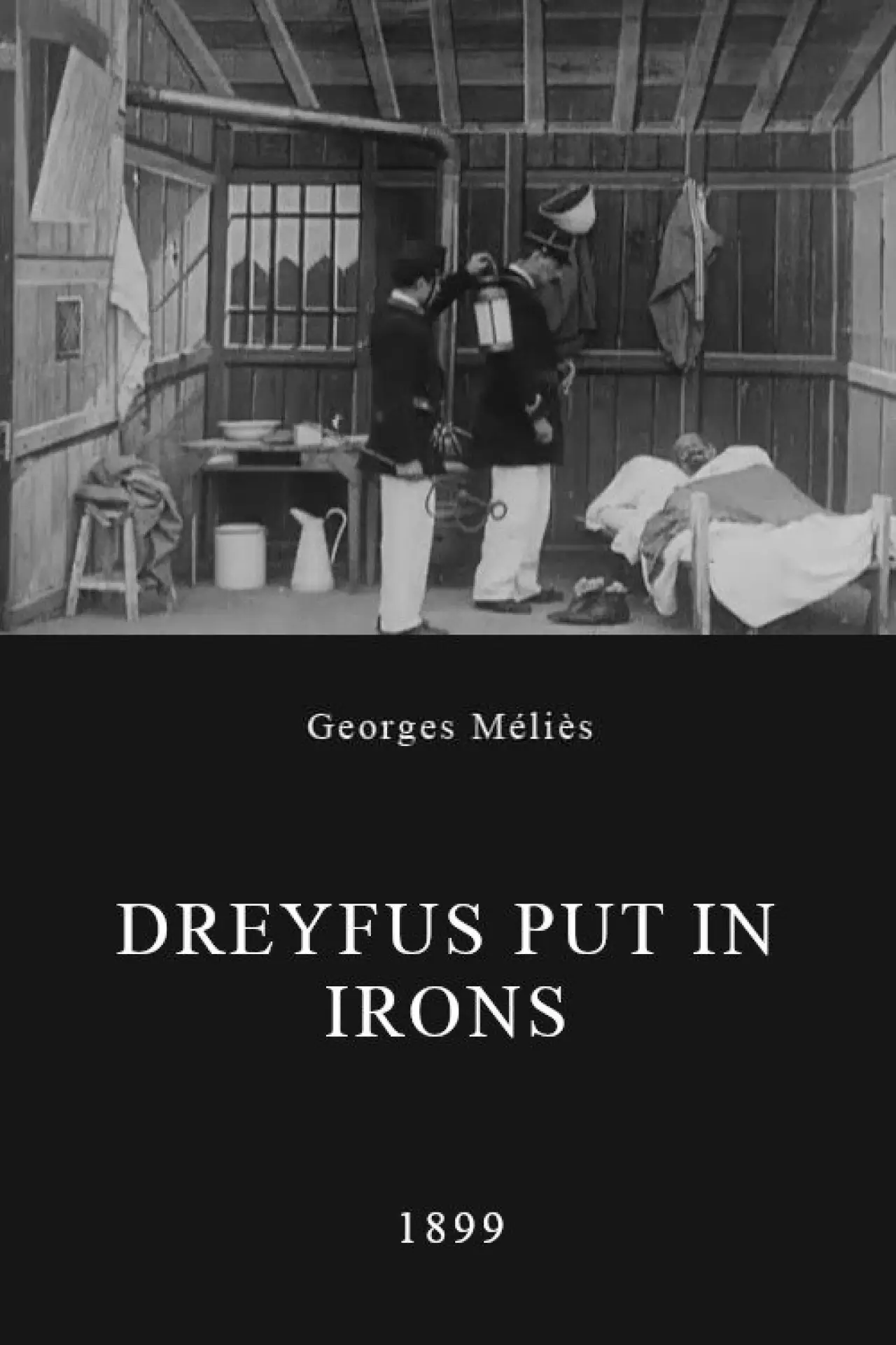 Plakat filmowy "L’Affaire Dreyfus, Mise aux fers de Dreyfus"