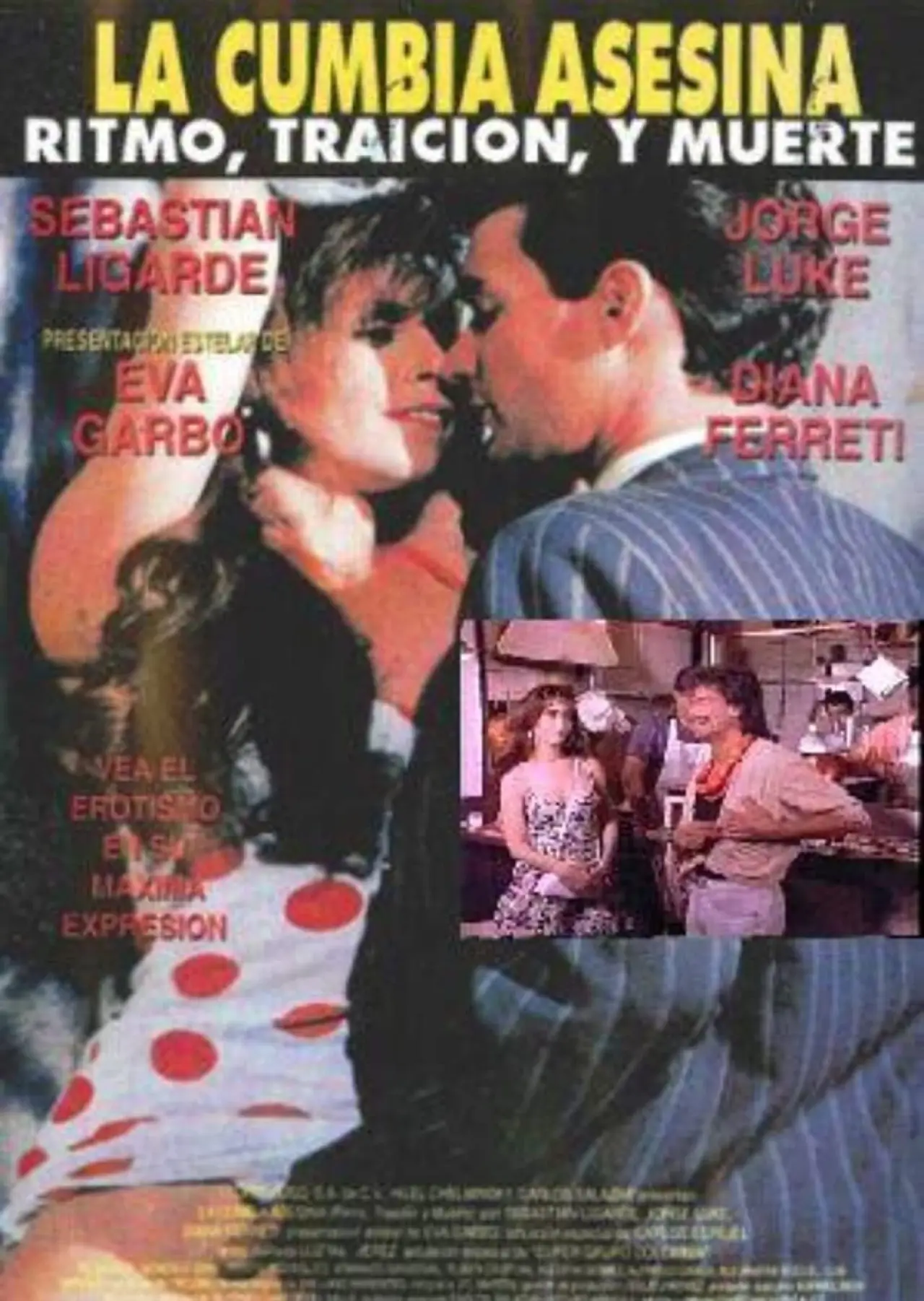 Plakat filmowy "Ritmo, traición y muerte: La cumbia asesina"