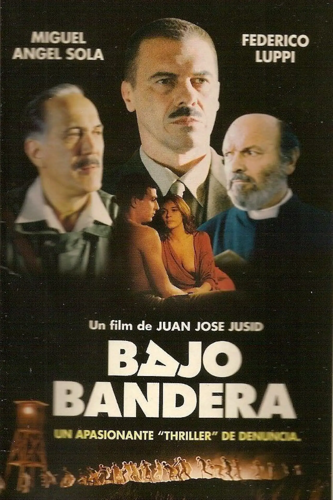 Plakat filmowy "Bajo bandera"