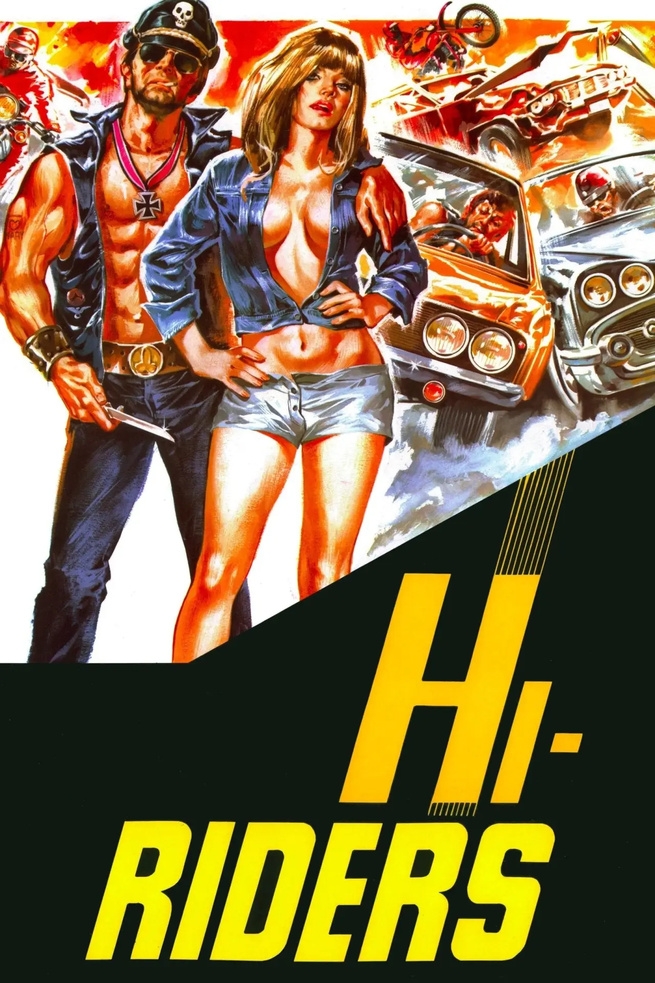 Plakat filmowy "Hi-Riders"