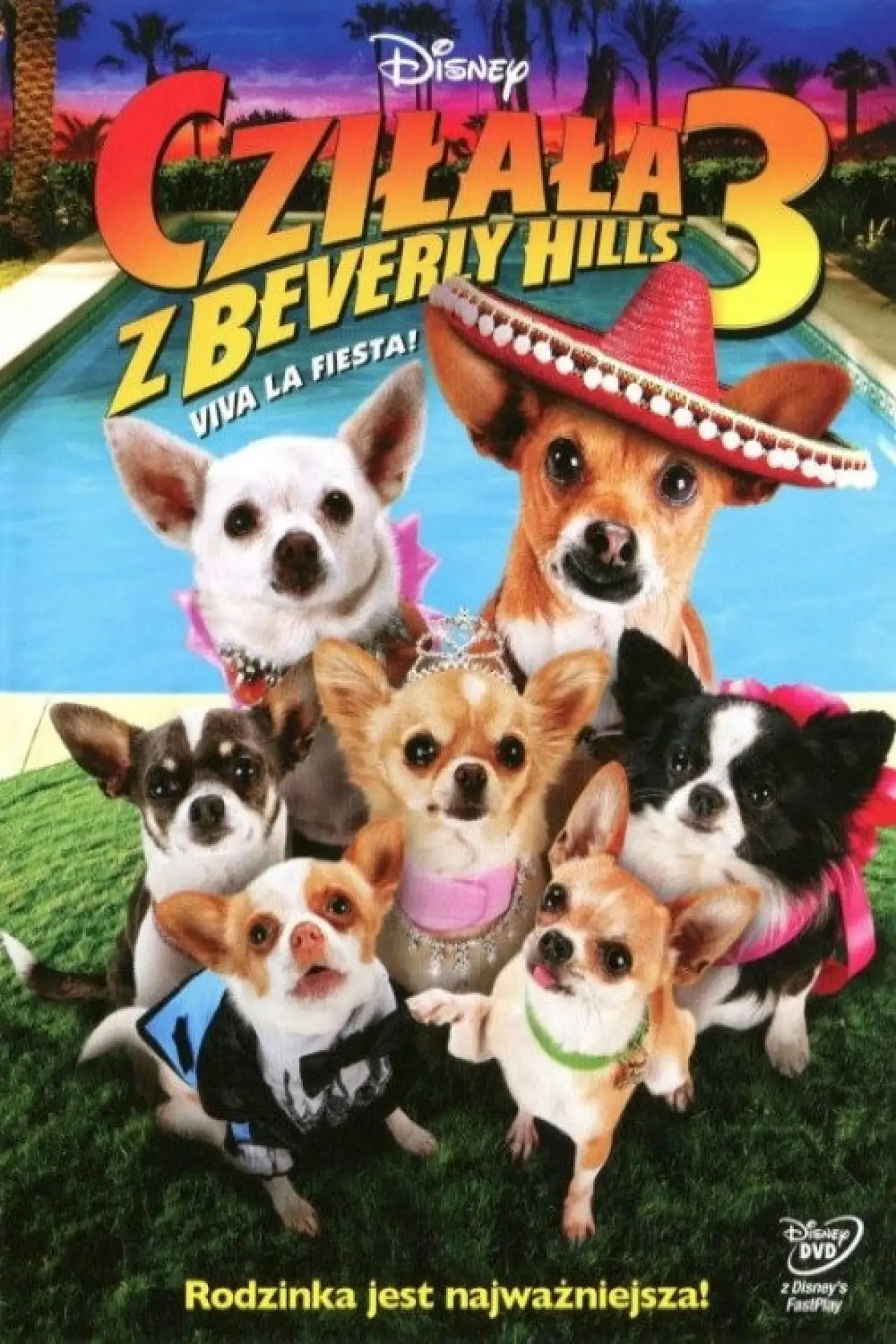 Plakat filmowy "Cziłała z Beverly Hills 3"