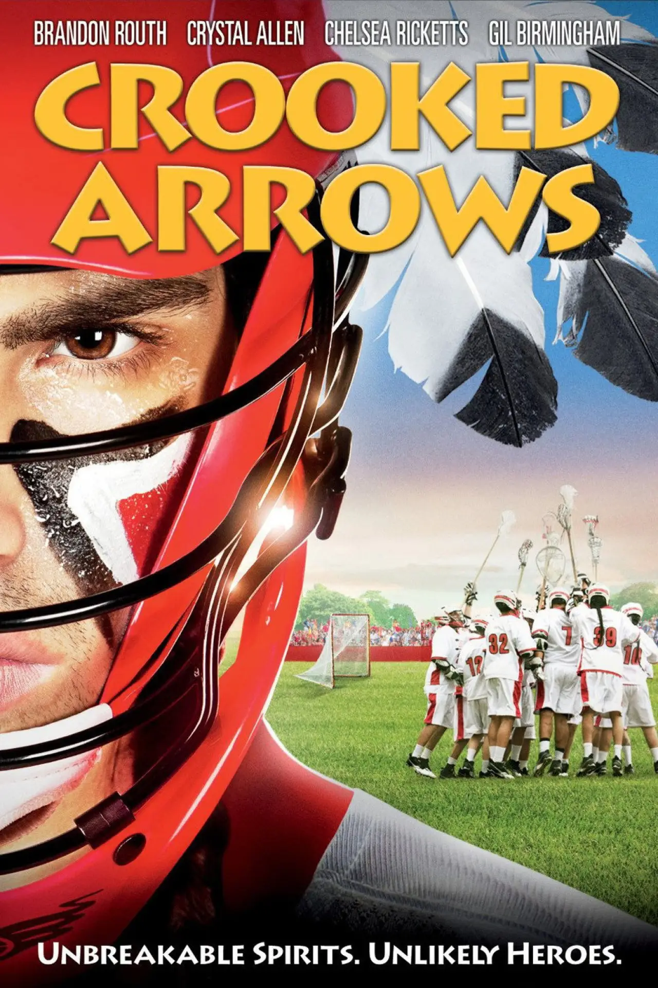 Plakat filmowy "Crooked Arrows"