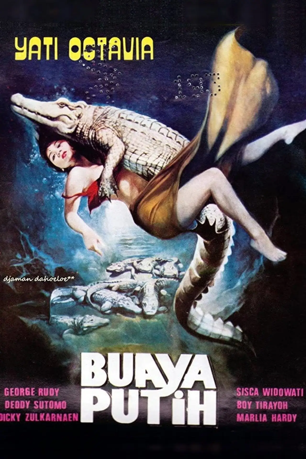 Plakat filmowy "Buaya putih"