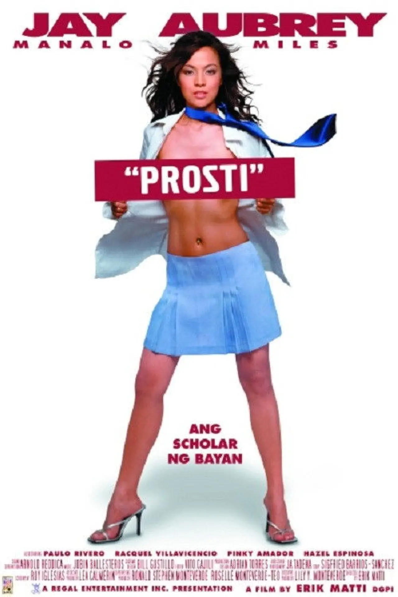 Plakat filmowy "Prosti"