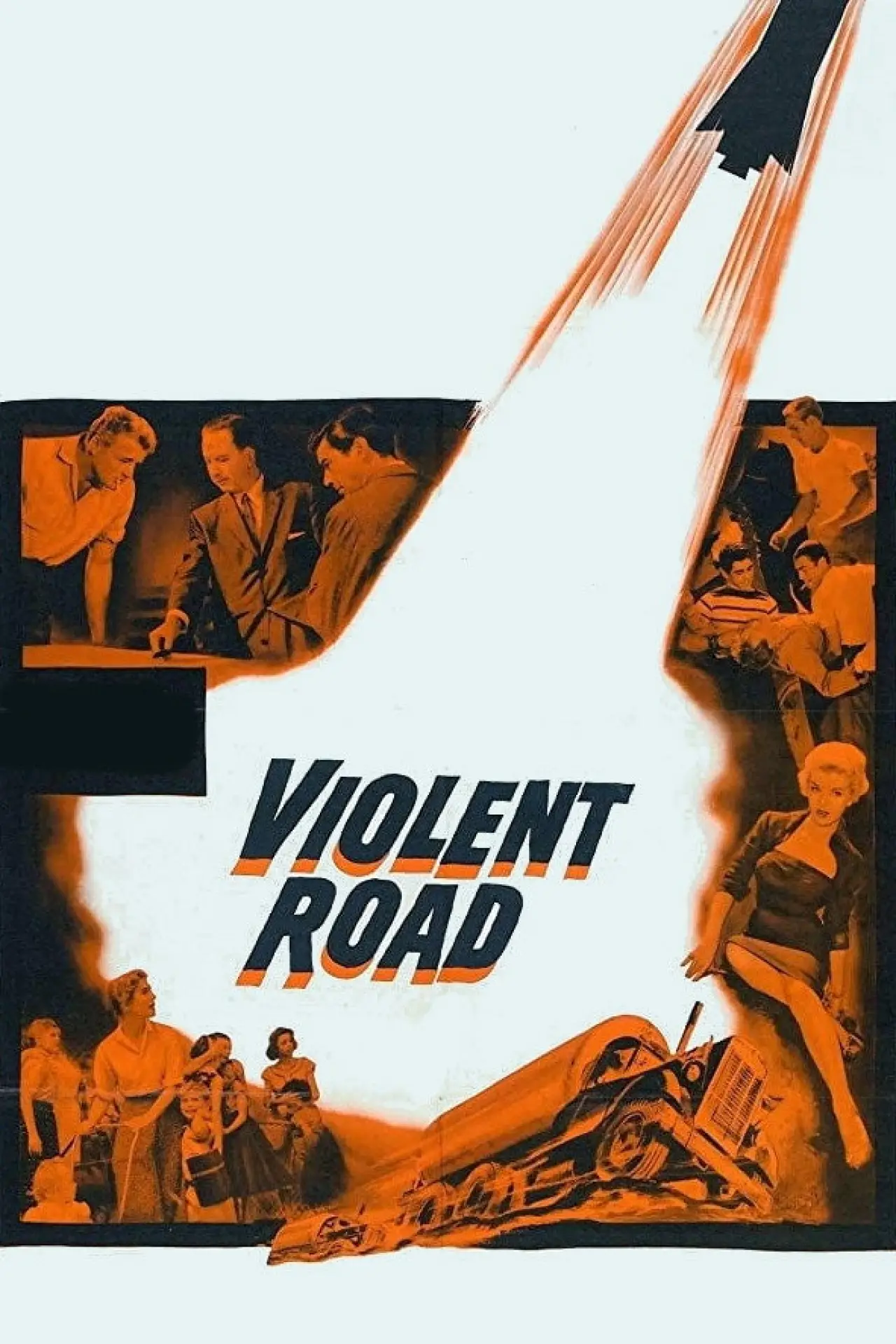 Plakat filmowy "Violent Road"