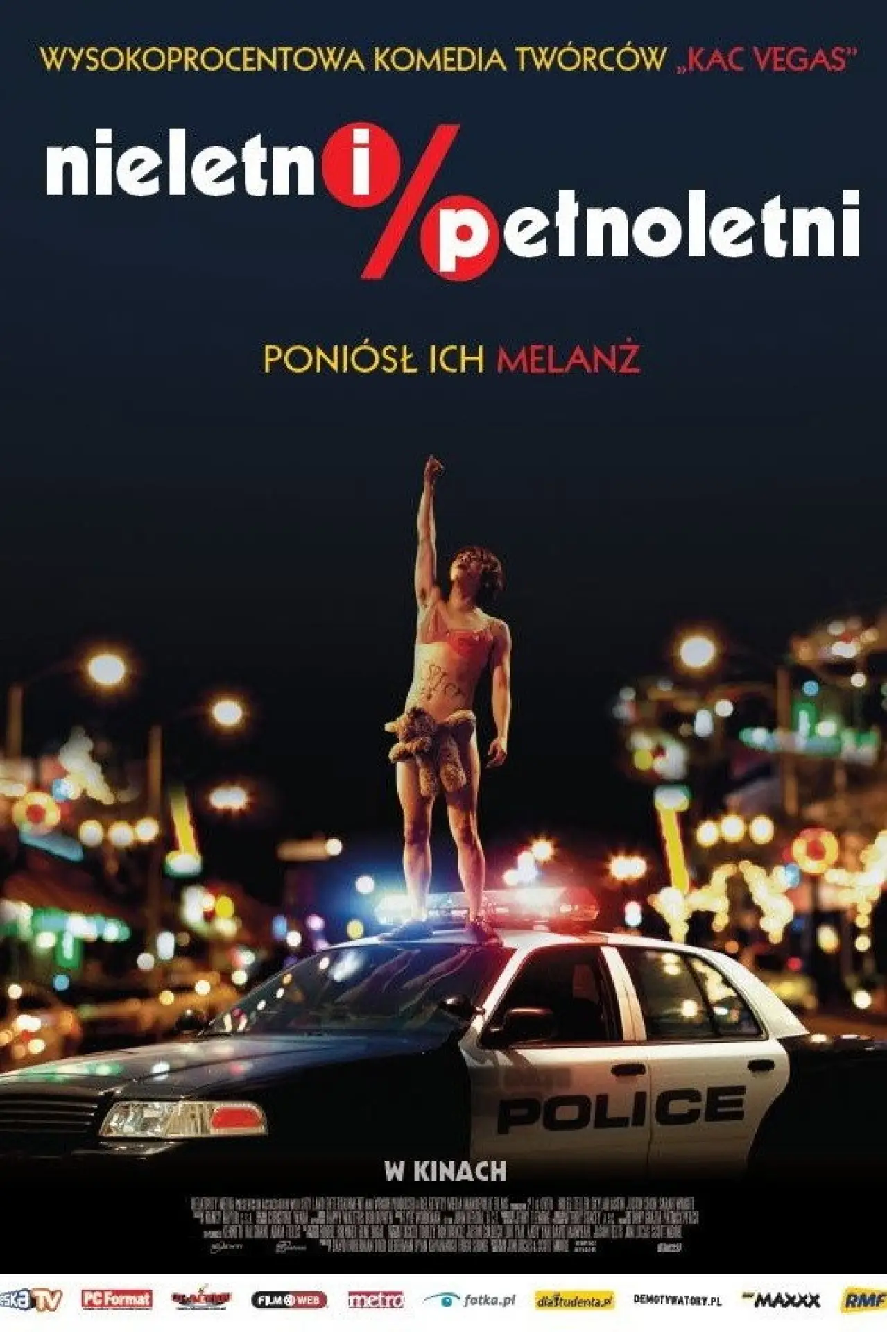 Plakat filmowy "nieletni / pełnoletni"