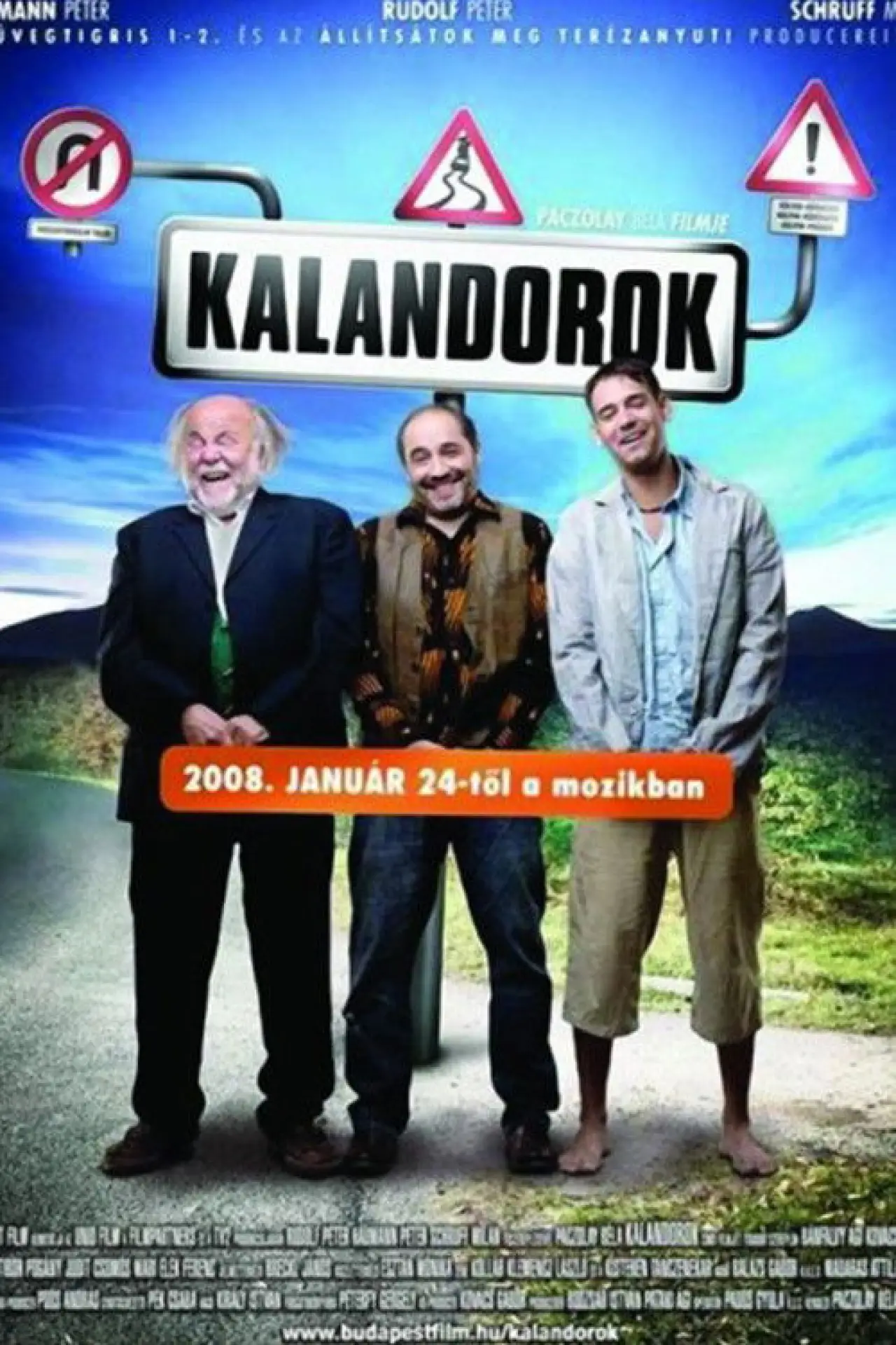 Plakat filmowy "Kalandorok"