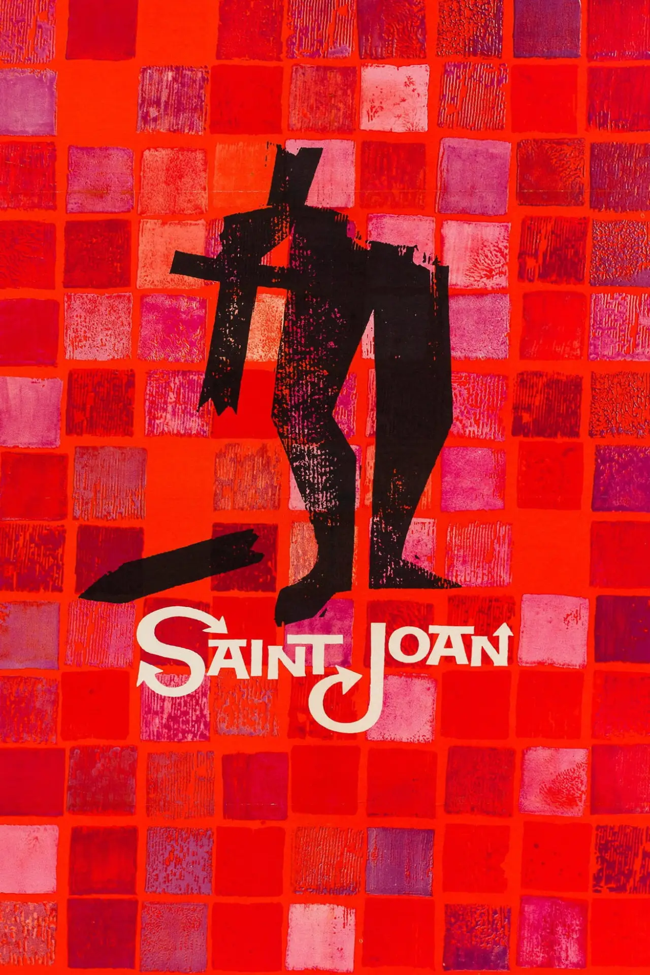 Plakat filmowy "Saint Joan"
