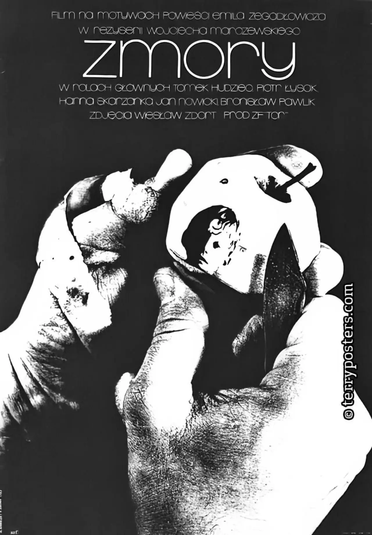 Plakat filmowy "Zmory"