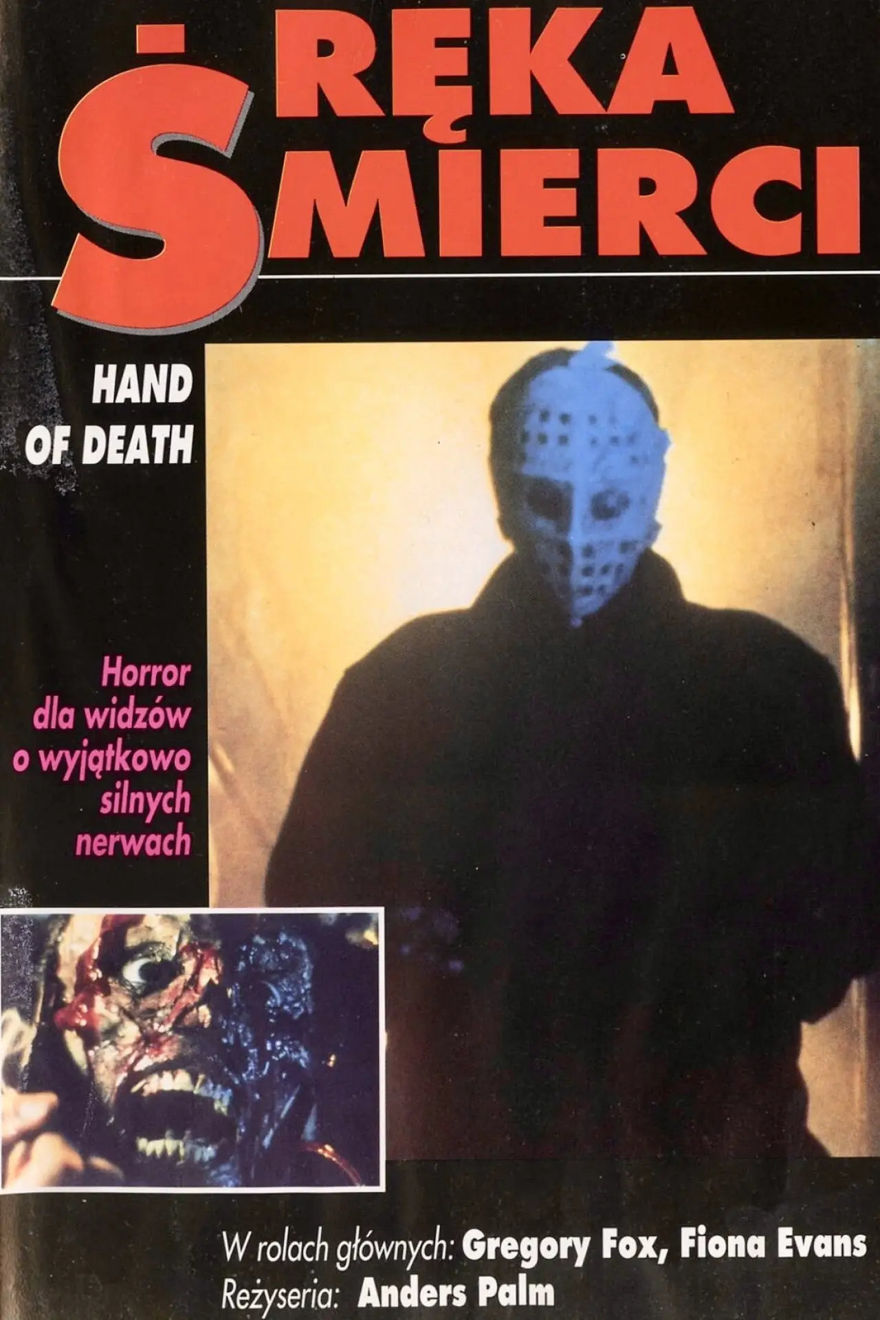 Plakat filmowy "Ręka śmierci"
